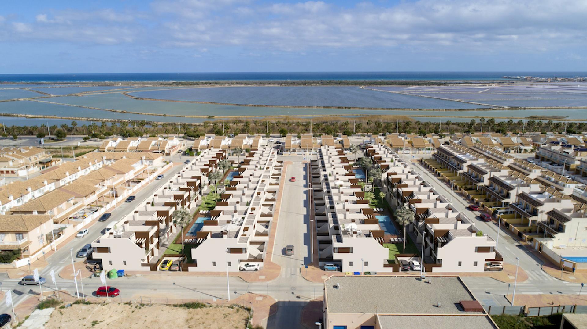 2 bedroom Apartment with garden in San Pedro Del Pinatar in Medvilla Spanje