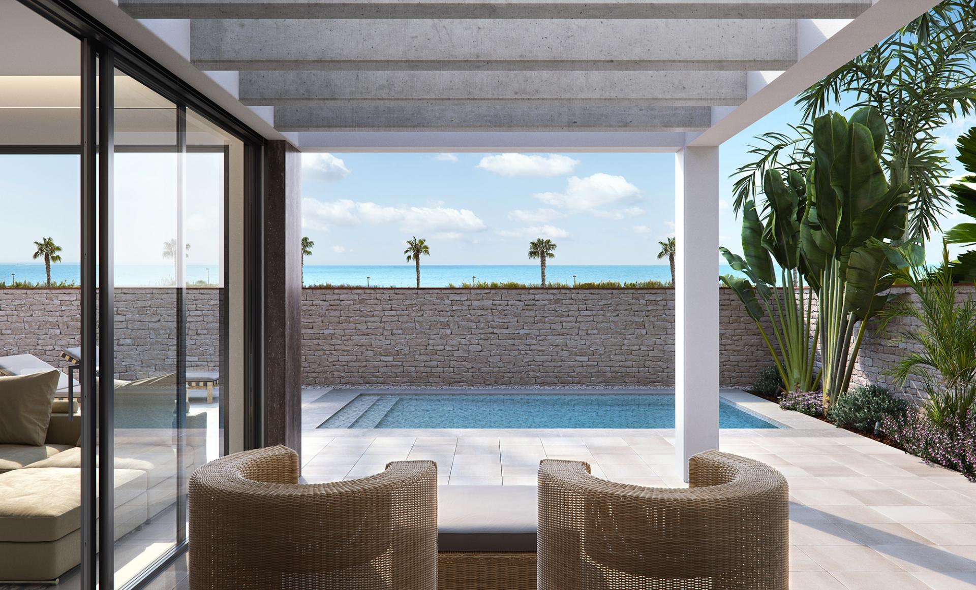 Luxury villa near the beach, Torre de la Horadada, Alicante, Costa Blanca South in Medvilla Spanje