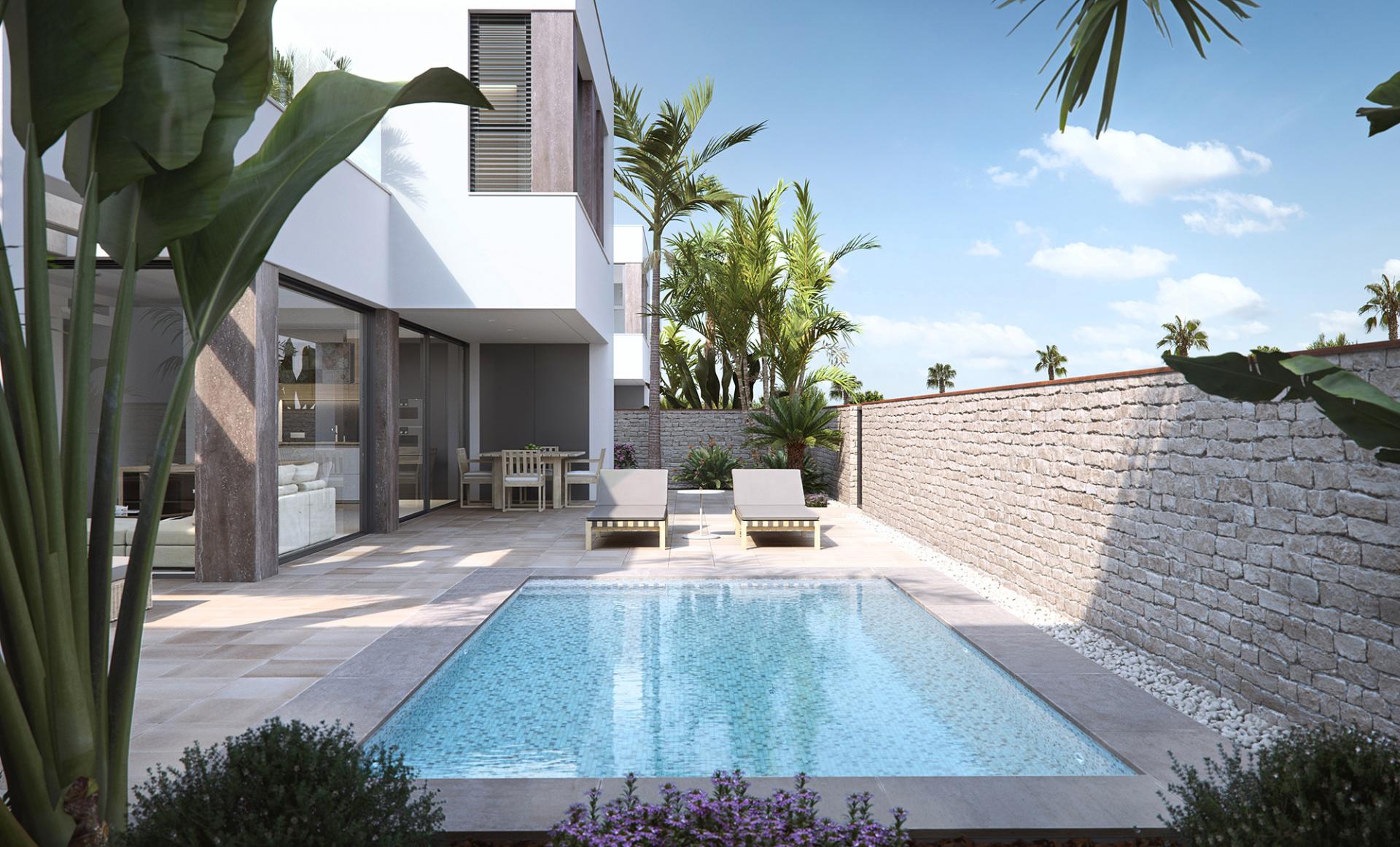Luxury villa near the beach, Torre de la Horadada, Alicante, Costa Blanca South in Medvilla Spanje