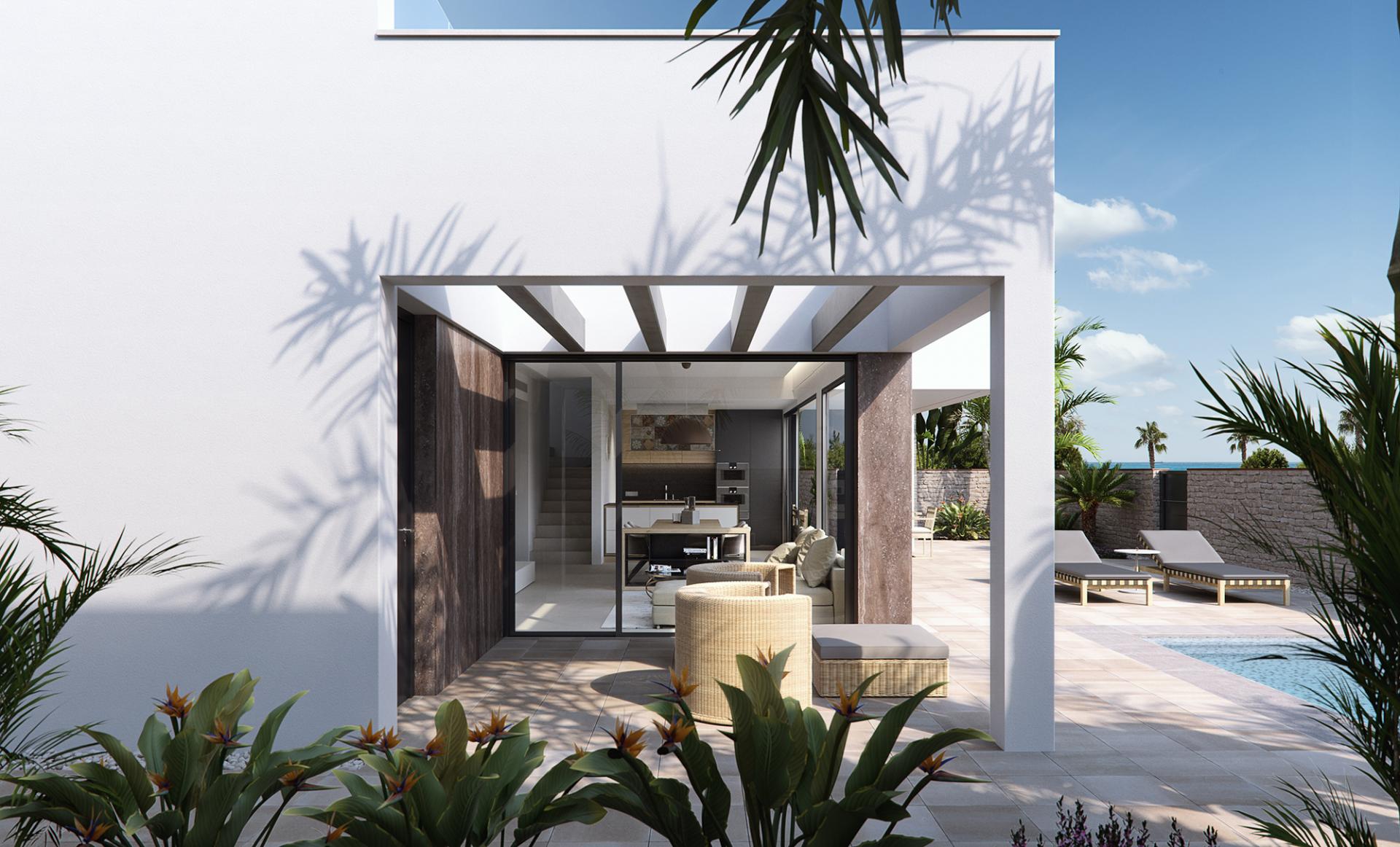 Luxury villa near the beach, Torre de la Horadada, Alicante, Costa Blanca South in Medvilla Spanje