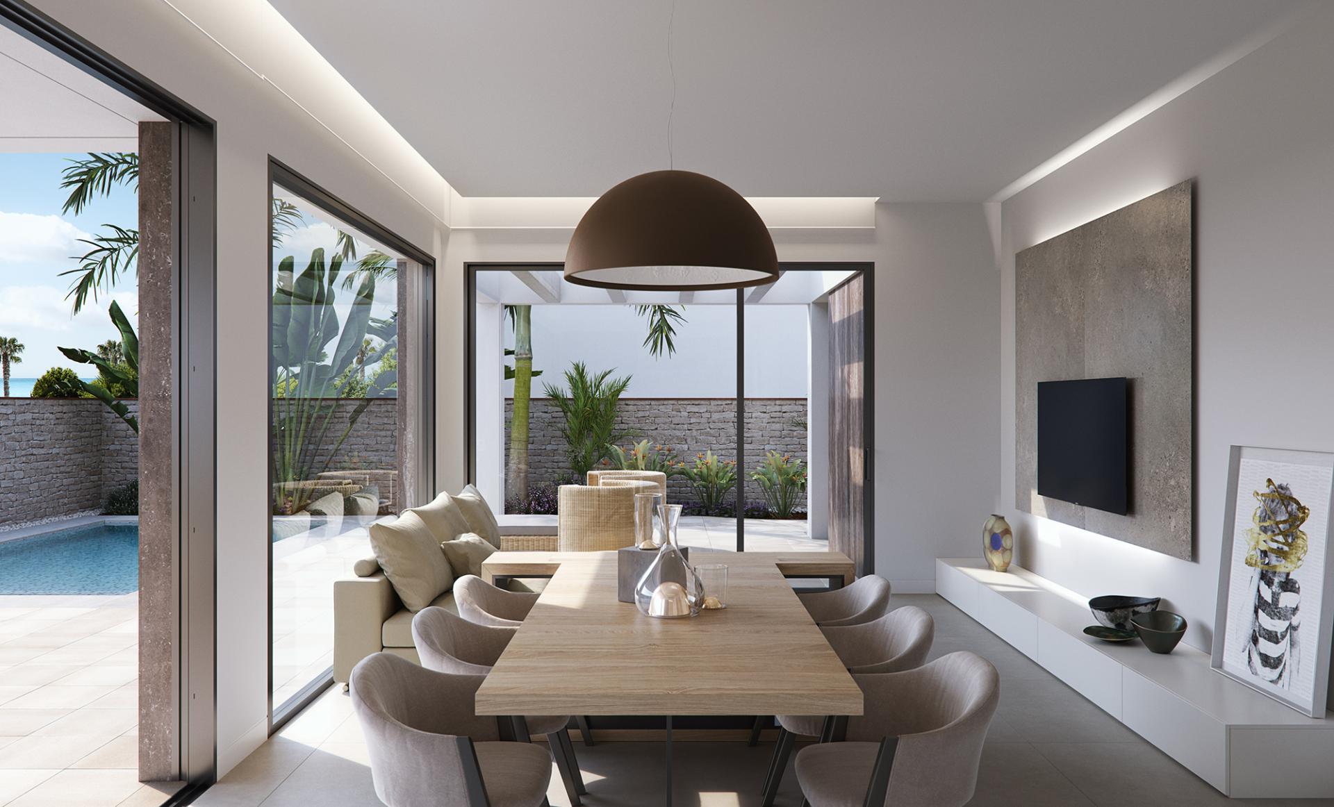 Luxury villa near the beach, Torre de la Horadada, Alicante, Costa Blanca South in Medvilla Spanje