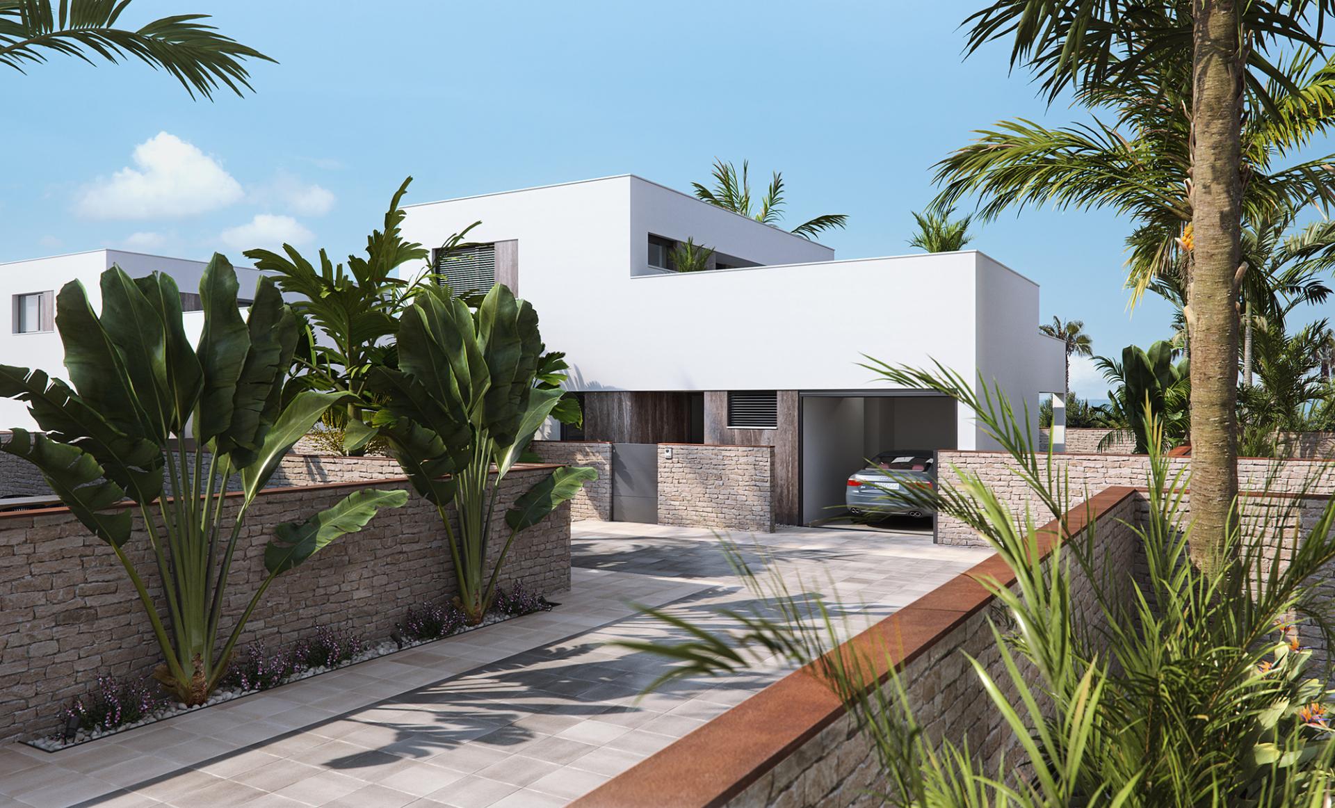 Luxury villa near the beach, Torre de la Horadada, Alicante, Costa Blanca South in Medvilla Spanje
