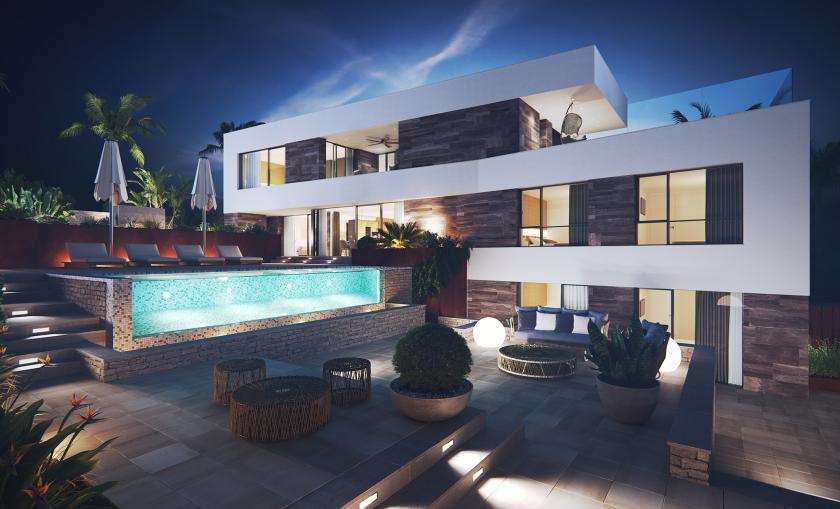 Luxury villa in Cabo de Palos, Murcia in Medvilla Spanje