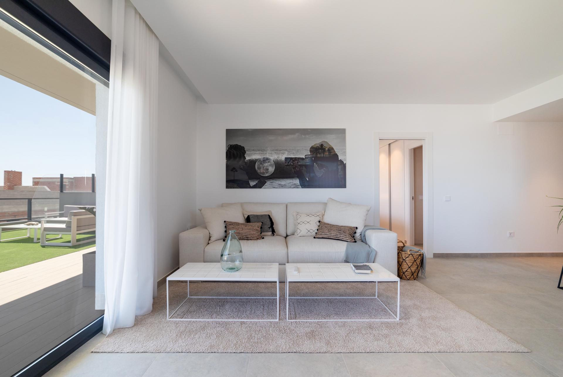3 bedroom Apartment with garden in Gran Alacant in Medvilla Spanje