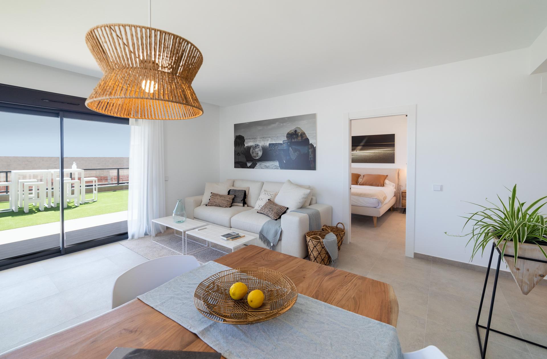 3 bedroom Apartment with garden in Gran Alacant in Medvilla Spanje