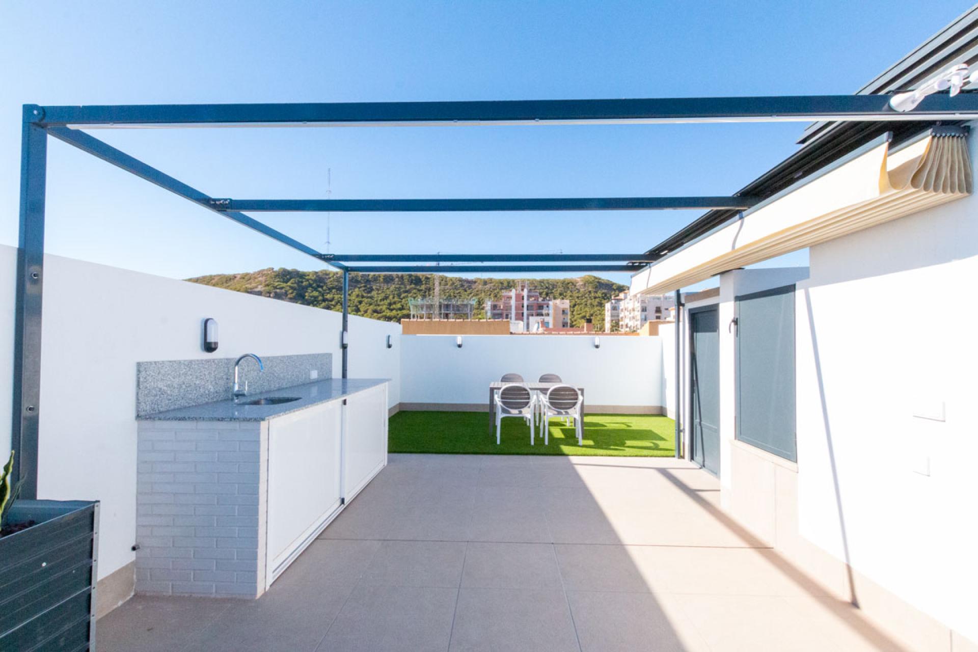 3 bedroom Apartments - solarium in Guardamar del Segura in Medvilla Spanje