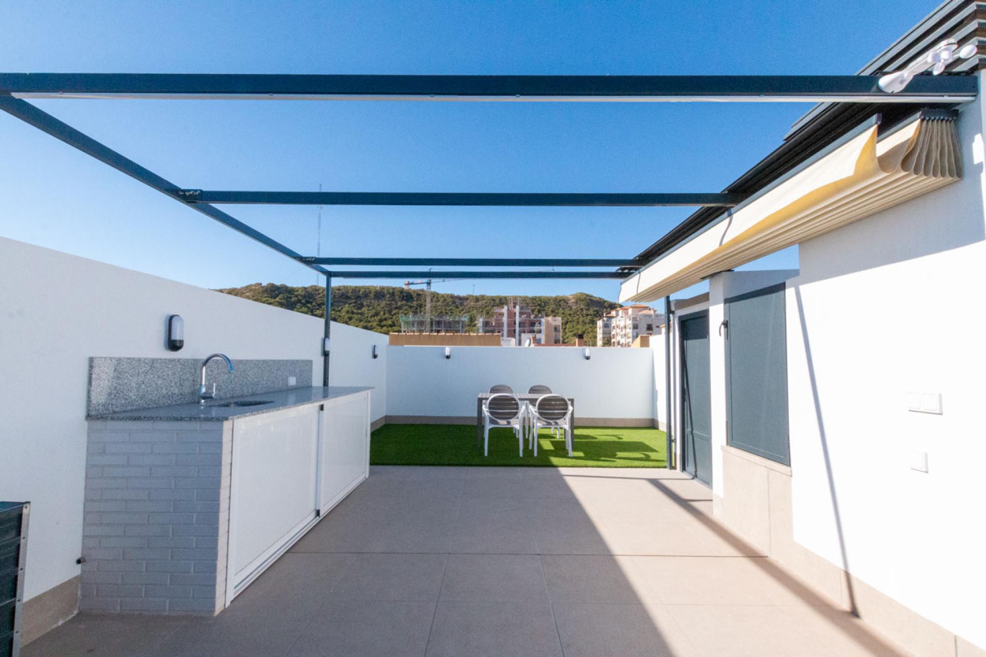 3 bedroom Apartments - solarium in Guardamar del Segura in Medvilla Spanje