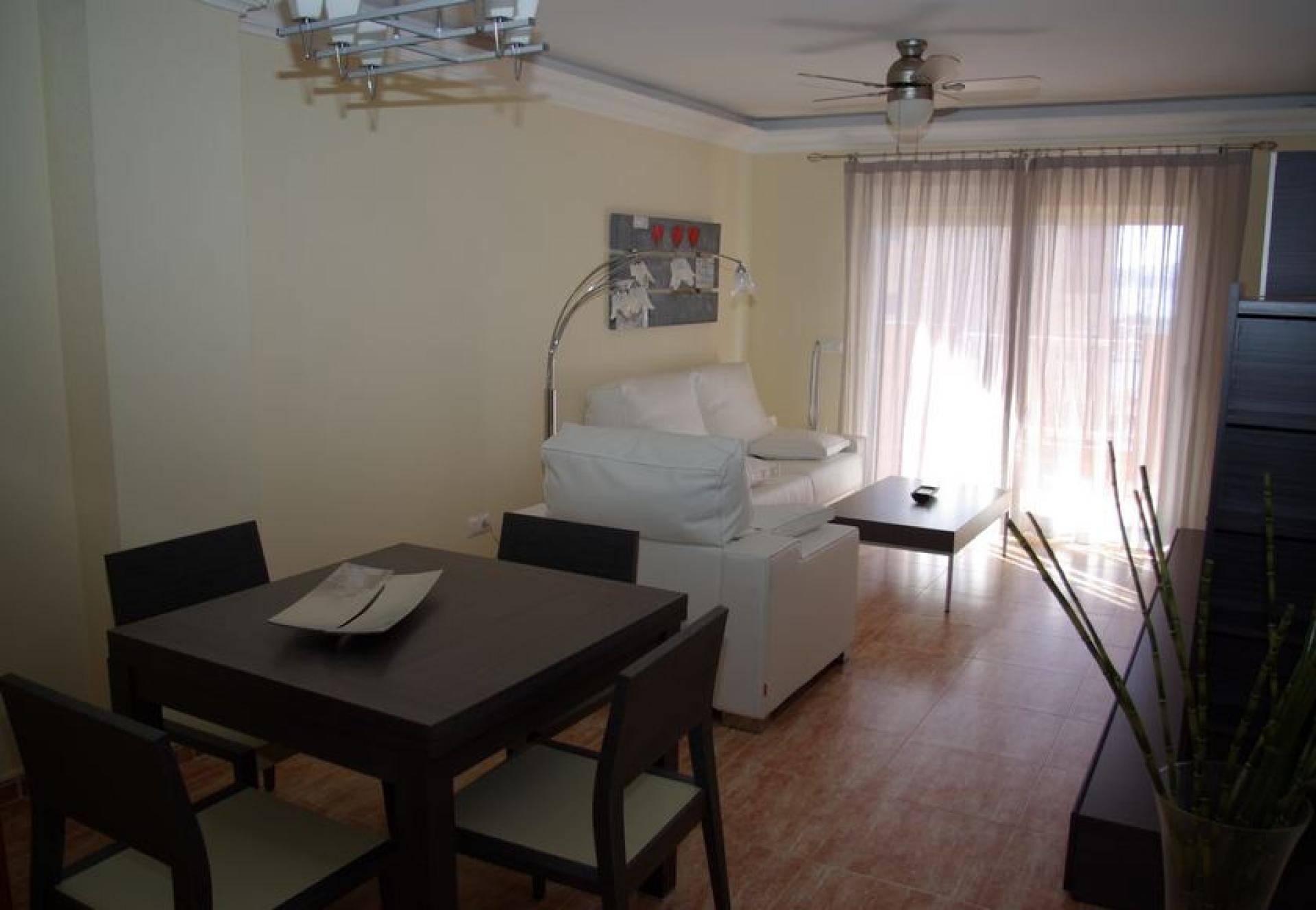 Apartments with sea view, La Manga del Mar Menor in Medvilla Spanje