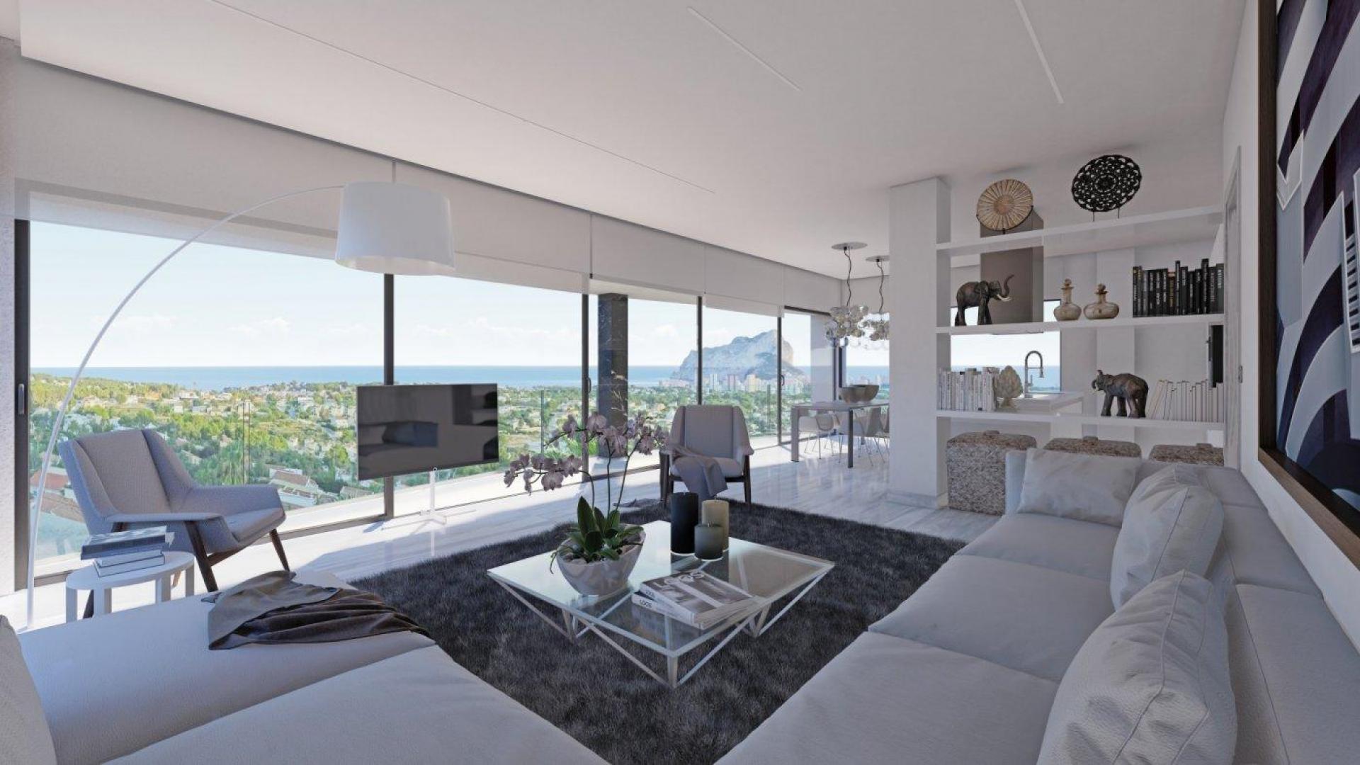3 bedroom Villa in Calpe - New build in Medvilla Spanje