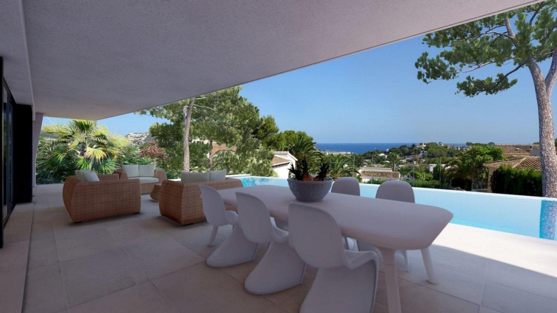 4 bedroom Villa in Moraira in Medvilla Spanje