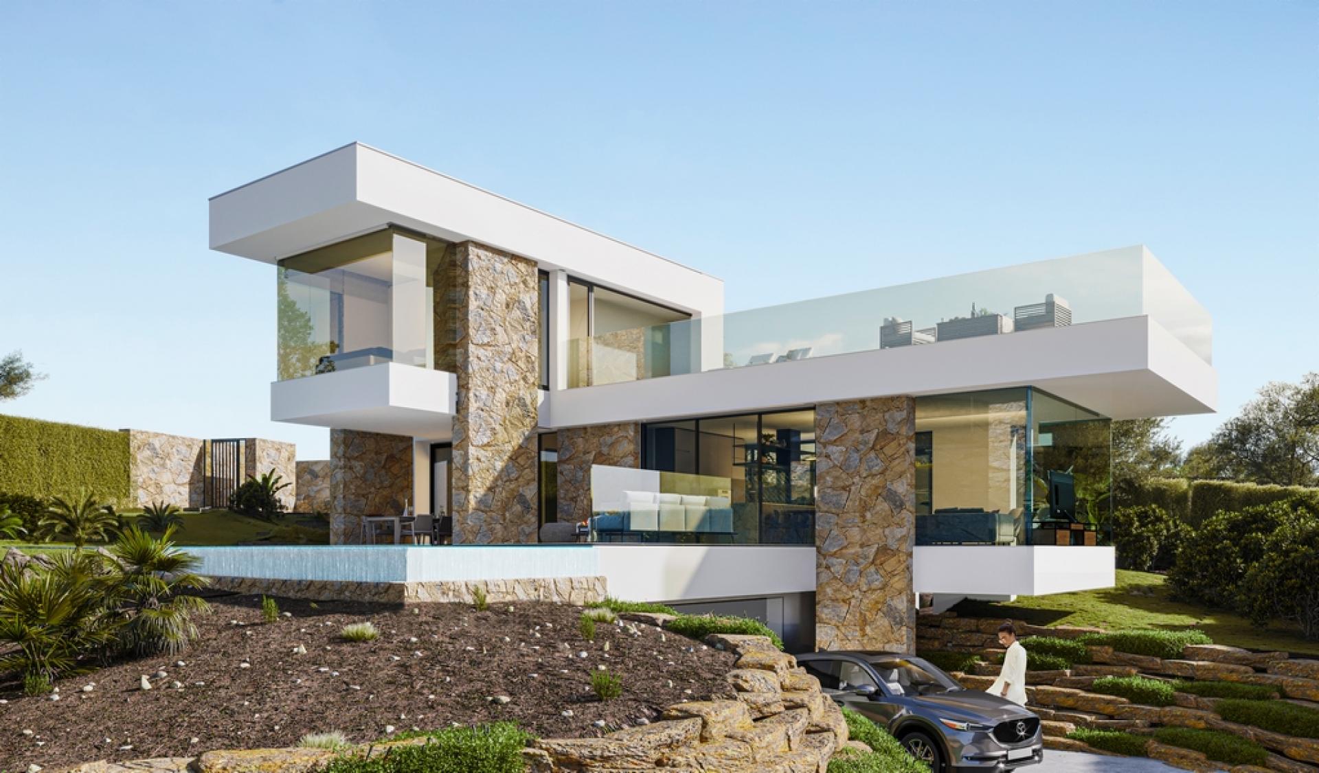 Luxury villa on prestigious Las Colinas golf & country club in Medvilla Spanje