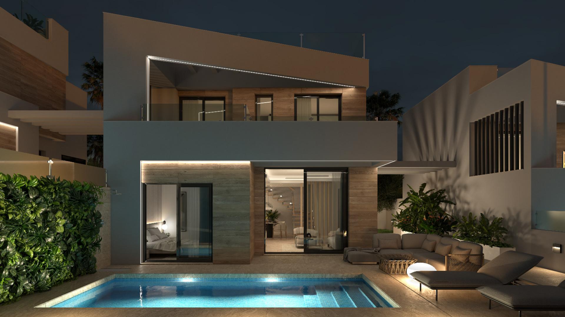 3 bedroom Villa in San Miguel de Salinas in Medvilla Spanje