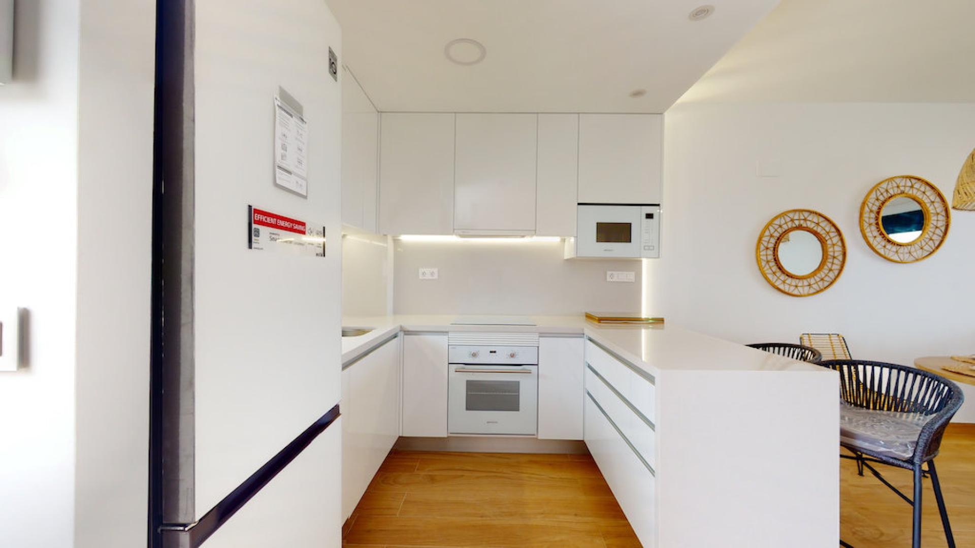 2 bedroom Apartments - solarium in Torrevieja in Medvilla Spanje