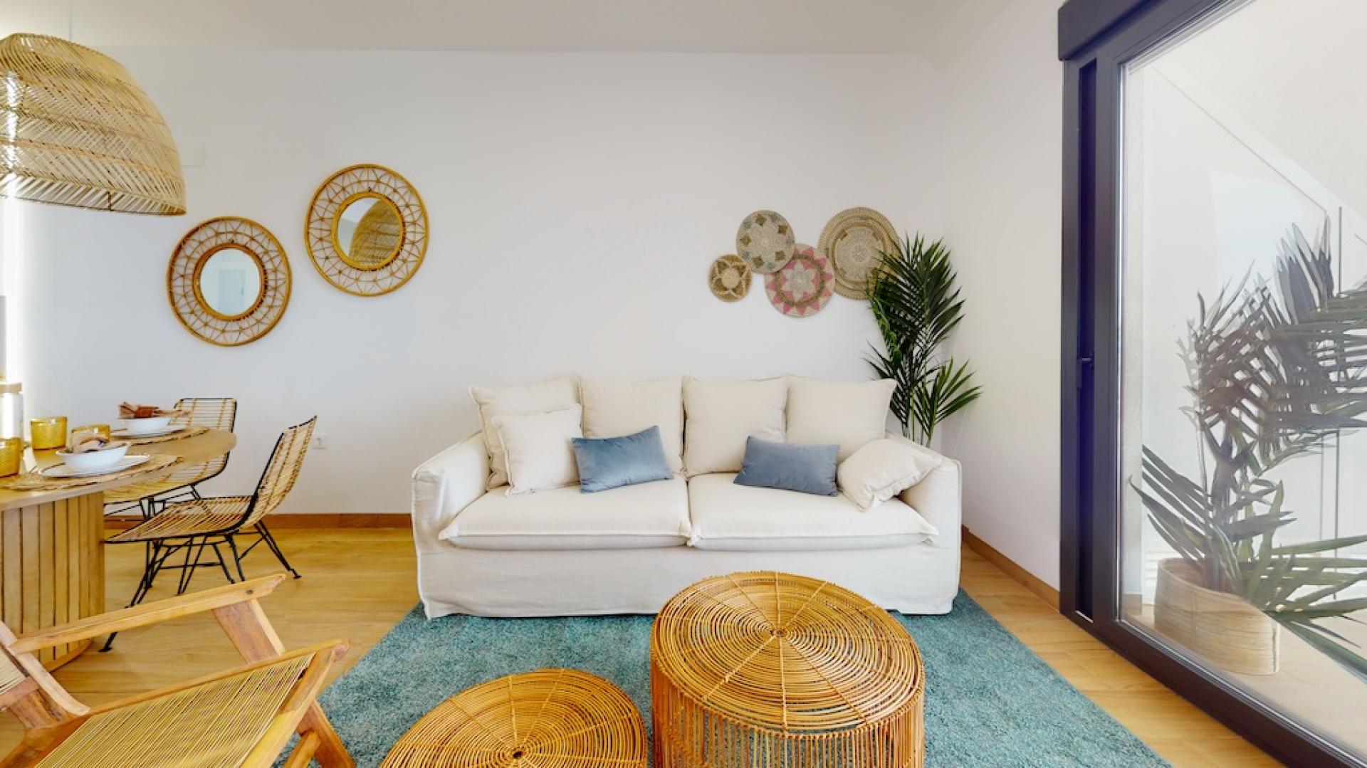 2 bedroom Apartments - solarium in Torrevieja in Medvilla Spanje