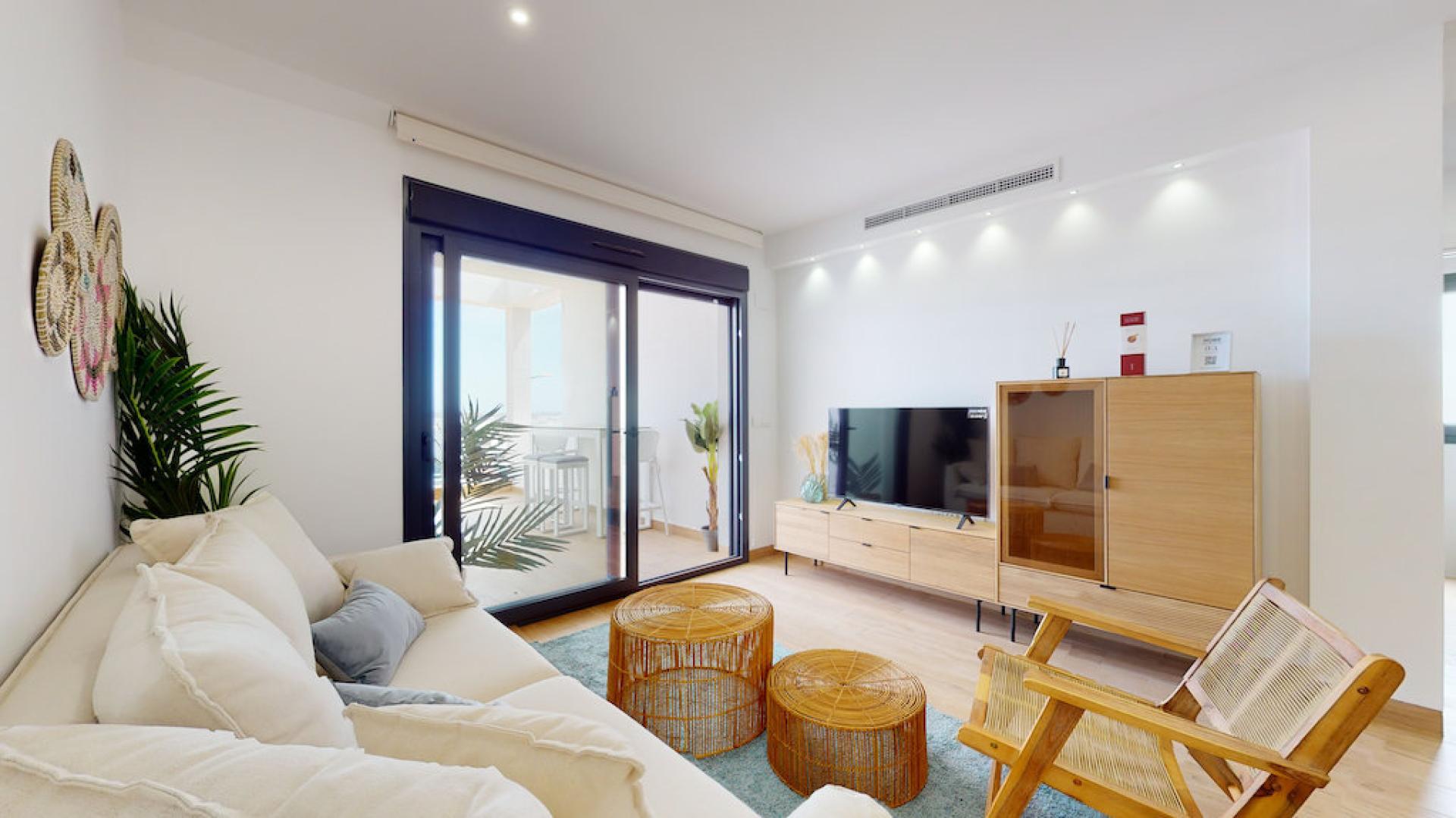 2 bedroom Apartments - solarium in Torrevieja in Medvilla Spanje