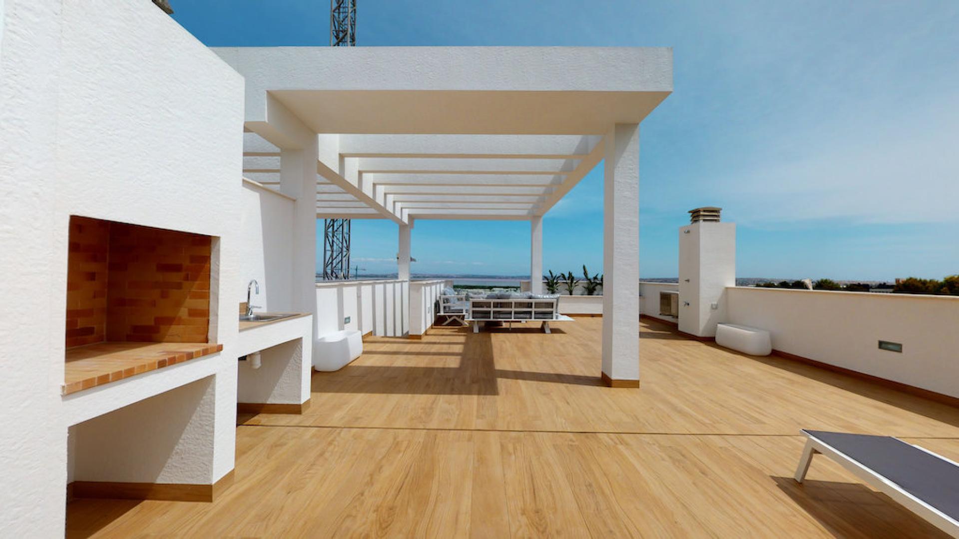 2 bedroom Apartments - solarium in Torrevieja in Medvilla Spanje