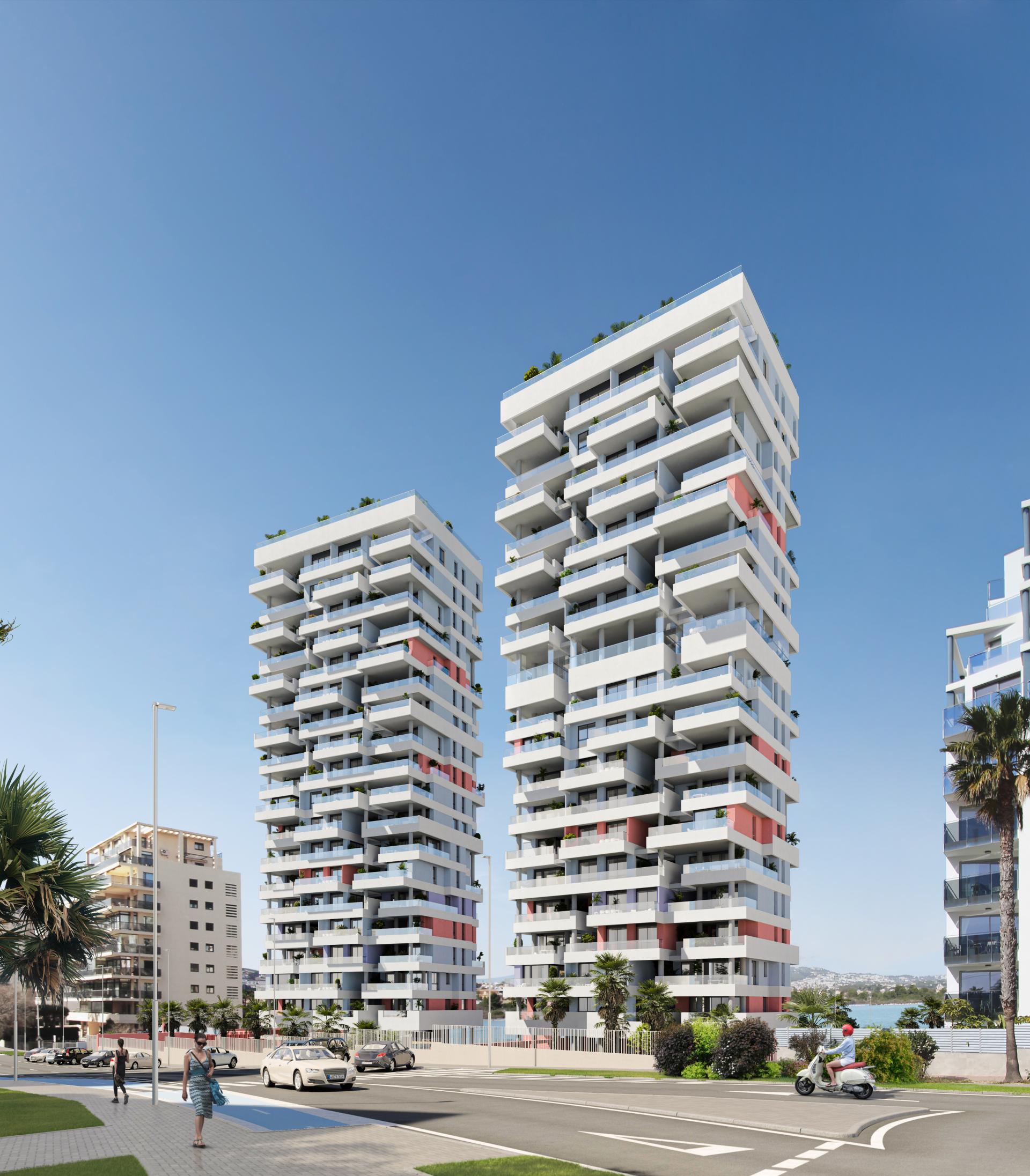 3 bedroom Apartment with terrace in Calpe in Medvilla Spanje