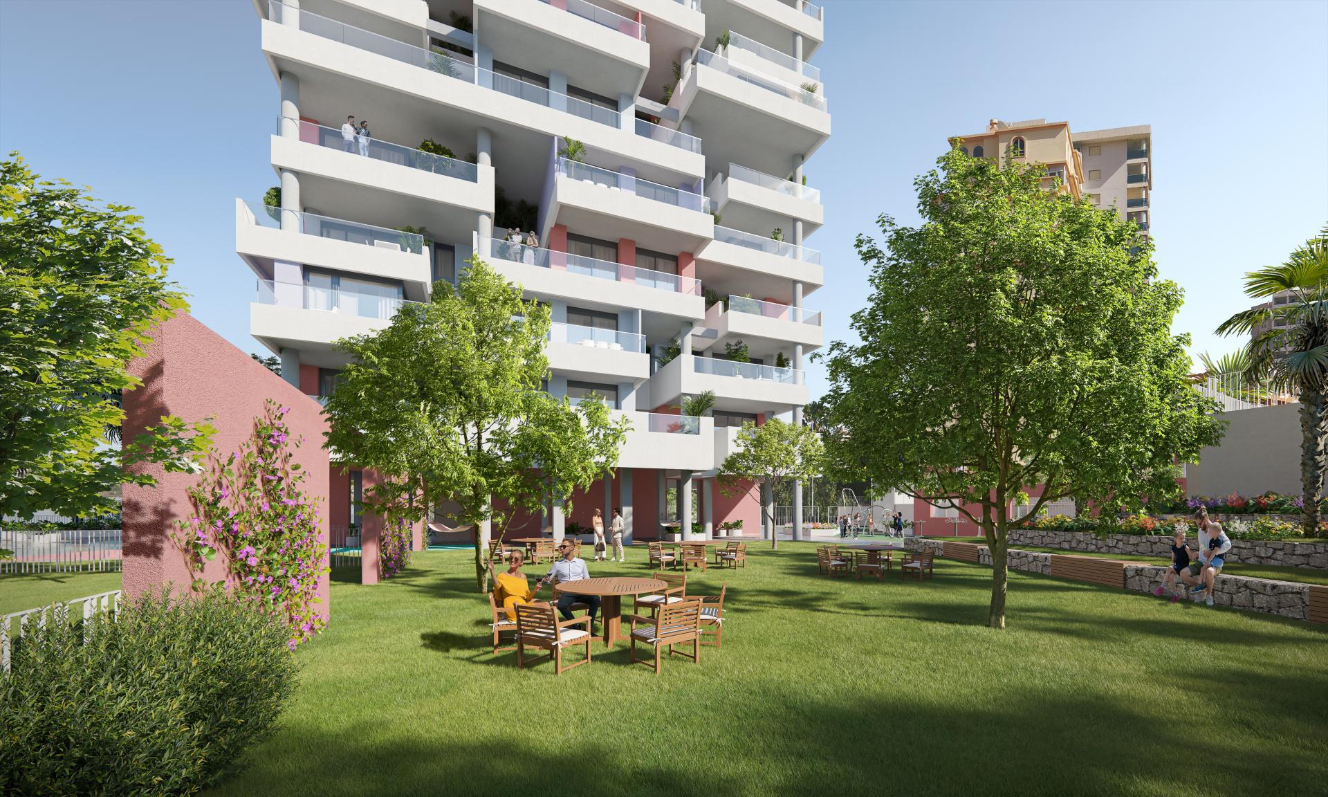 3 bedroom Apartment with terrace in Calpe in Medvilla Spanje