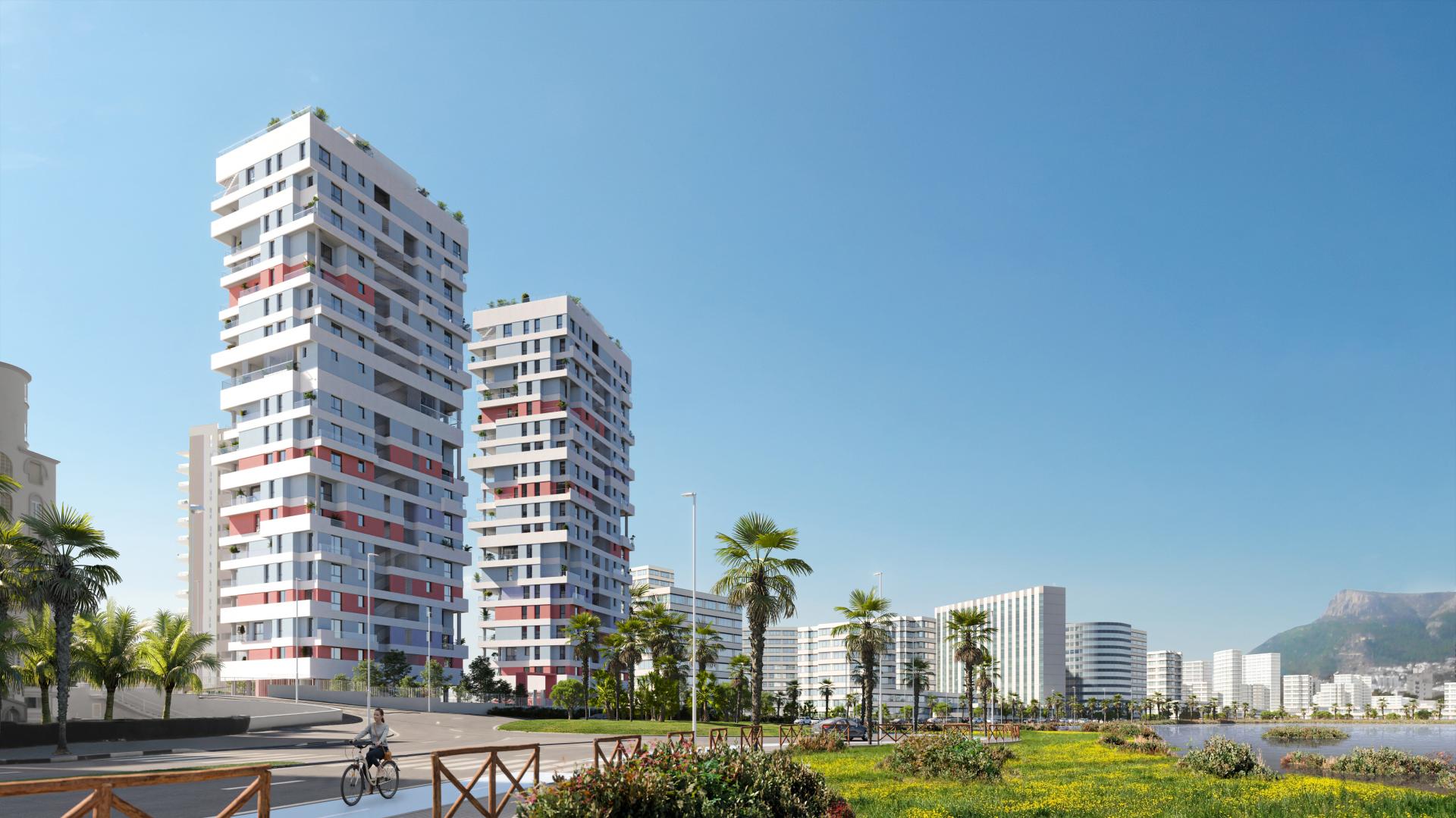 3 bedroom Apartment with terrace in Calpe in Medvilla Spanje