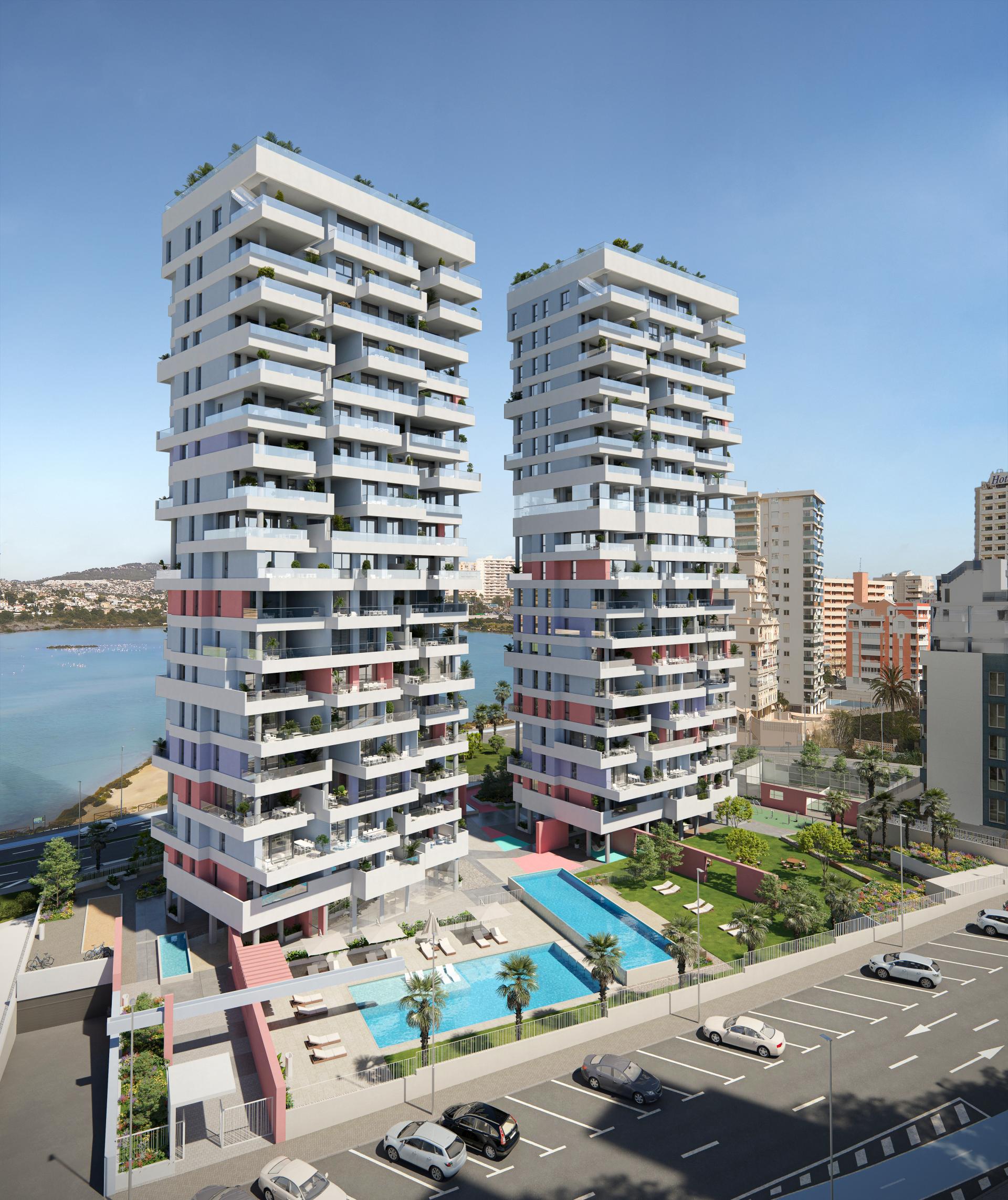 3 bedroom Apartment with terrace in Calpe in Medvilla Spanje