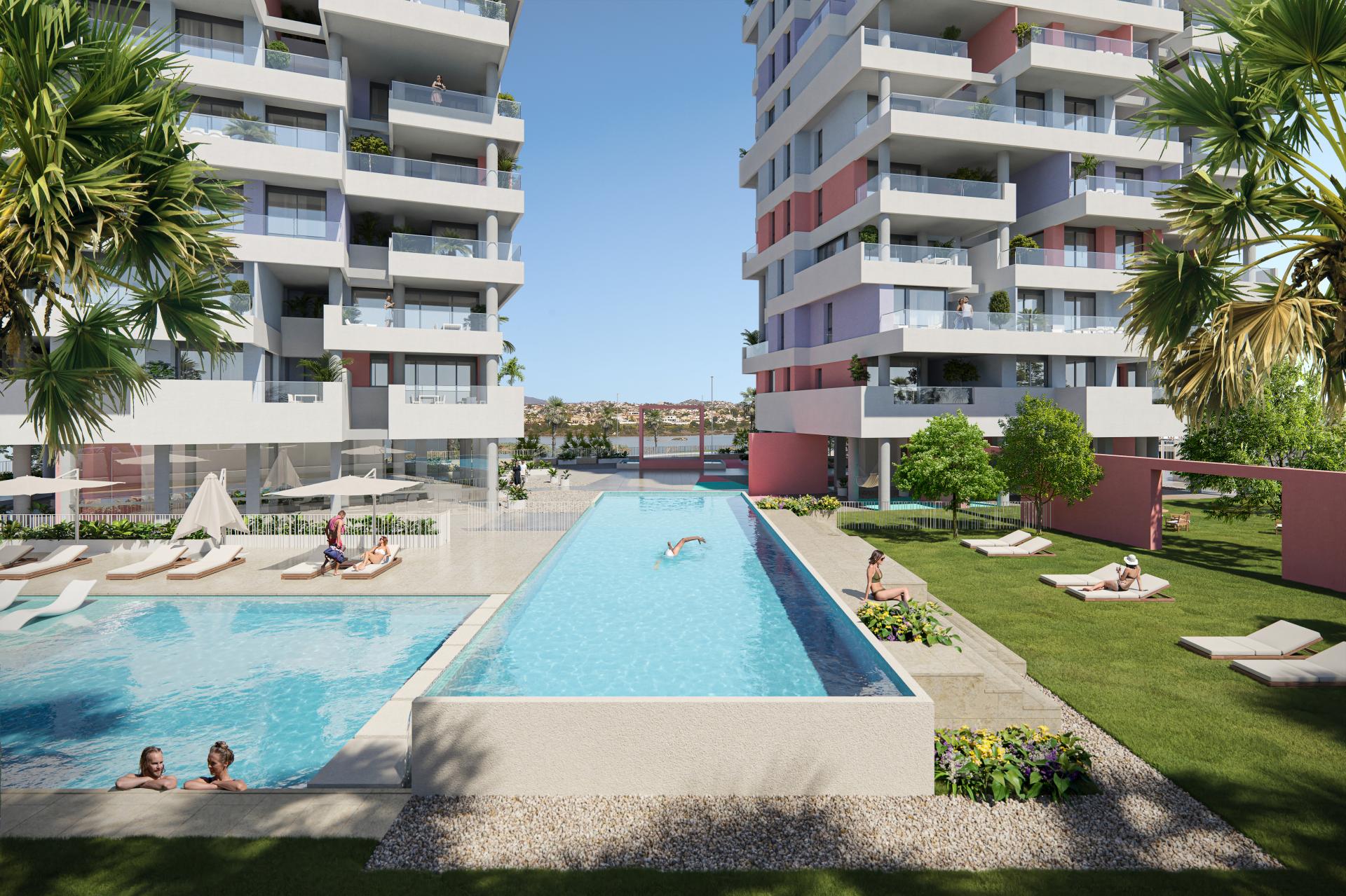 3 bedroom Apartment with terrace in Calpe in Medvilla Spanje