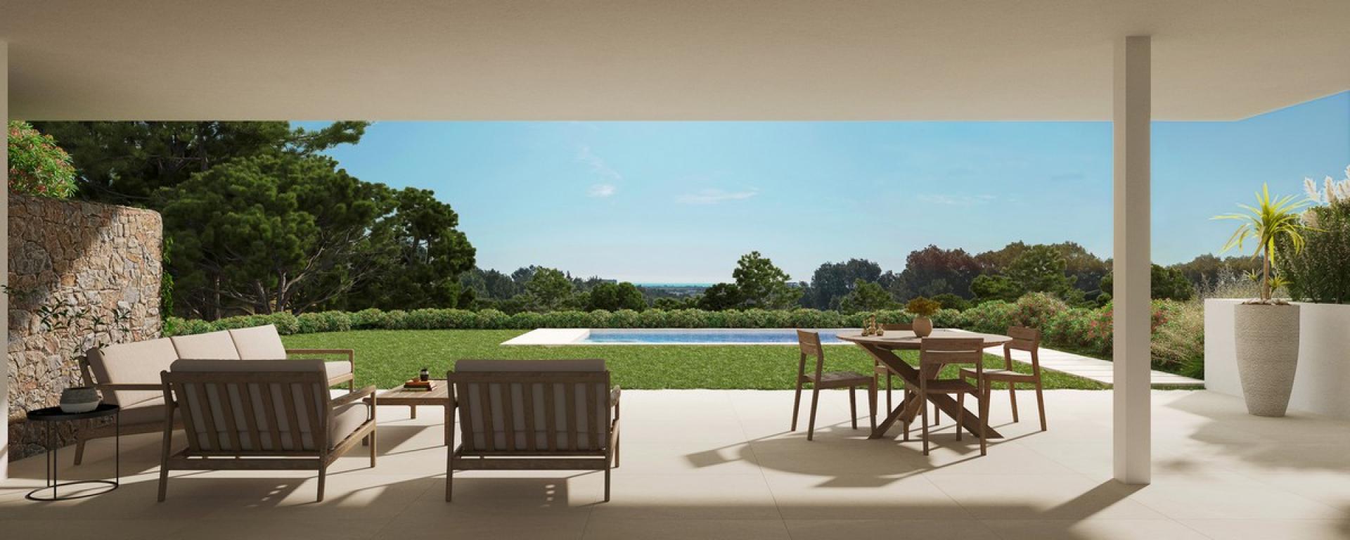 4 bedroom Apartments - solarium in Las Colinas Golf in Medvilla Spanje