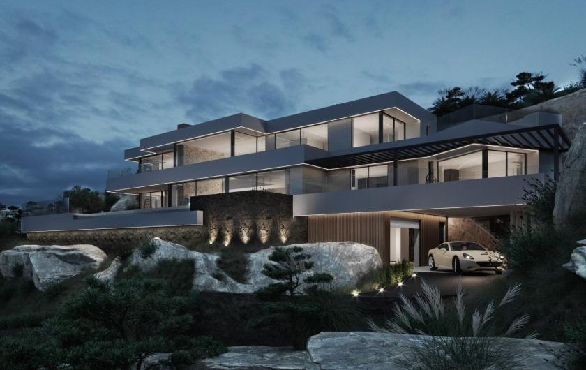 Villa with stunning sea views in Altea Hills in Medvilla Spanje