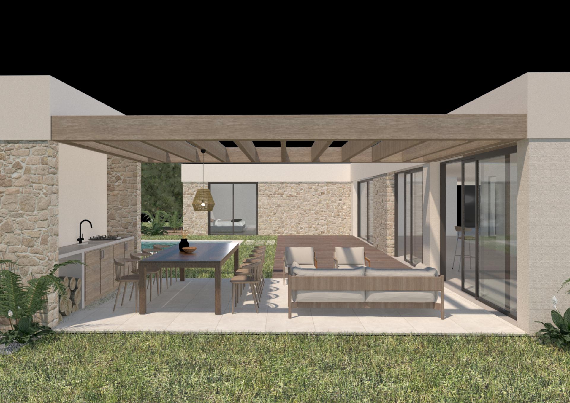 Your own villa in the middle of a vineyard near Yecla in Medvilla Spanje