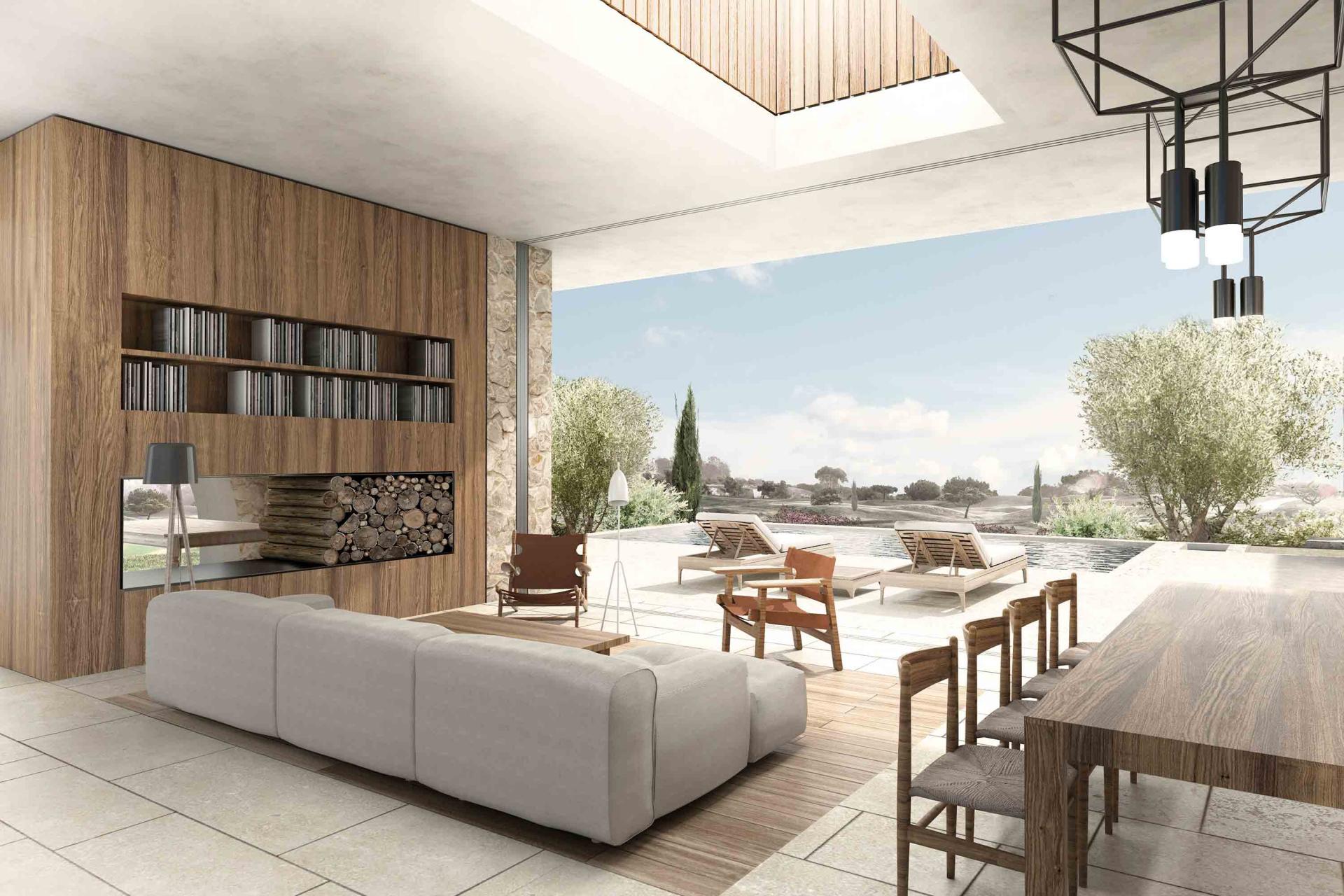 Your own villa in the middle of a vineyard near Yecla in Medvilla Spanje