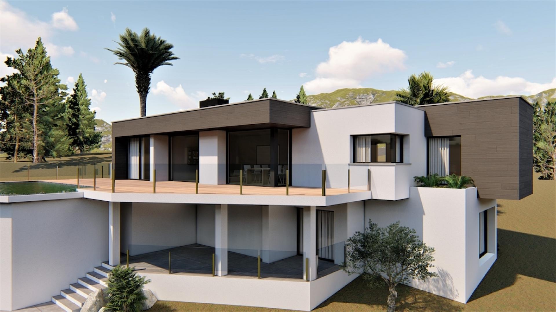 4 bedroom Villa in Benitachell - Cumbre del Sol - New build in Medvilla Spanje