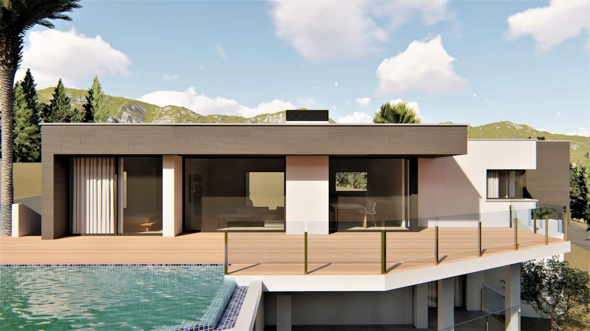 4 bedroom Villa in Benitachell - Cumbre del Sol - New build in Medvilla Spanje