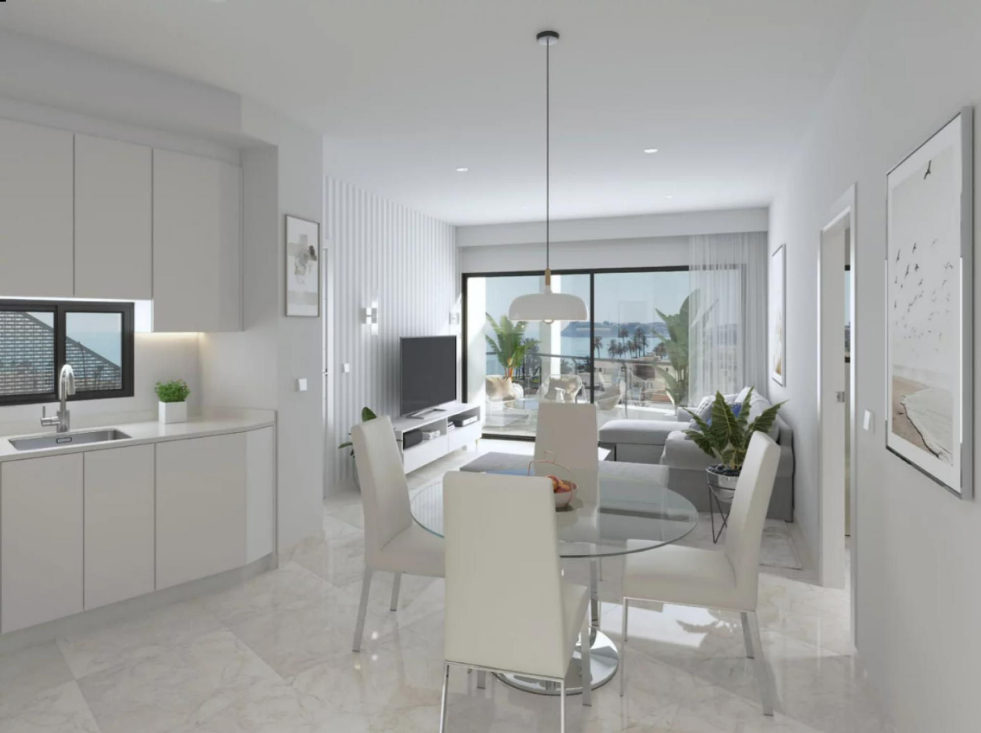 2 bedroom Apartment with garden in Puerto de Mazarron in Medvilla Spanje