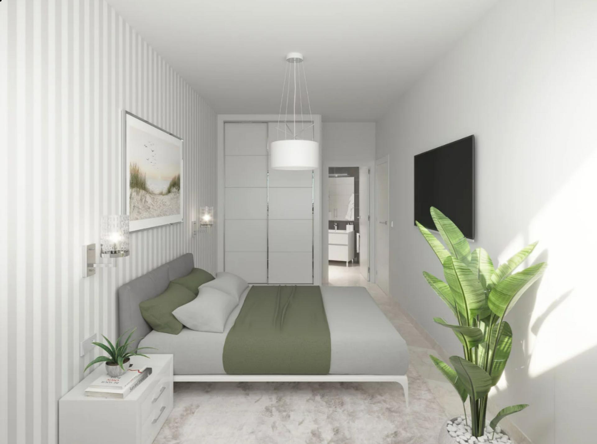 2 bedroom Apartment with garden in Puerto de Mazarron in Medvilla Spanje