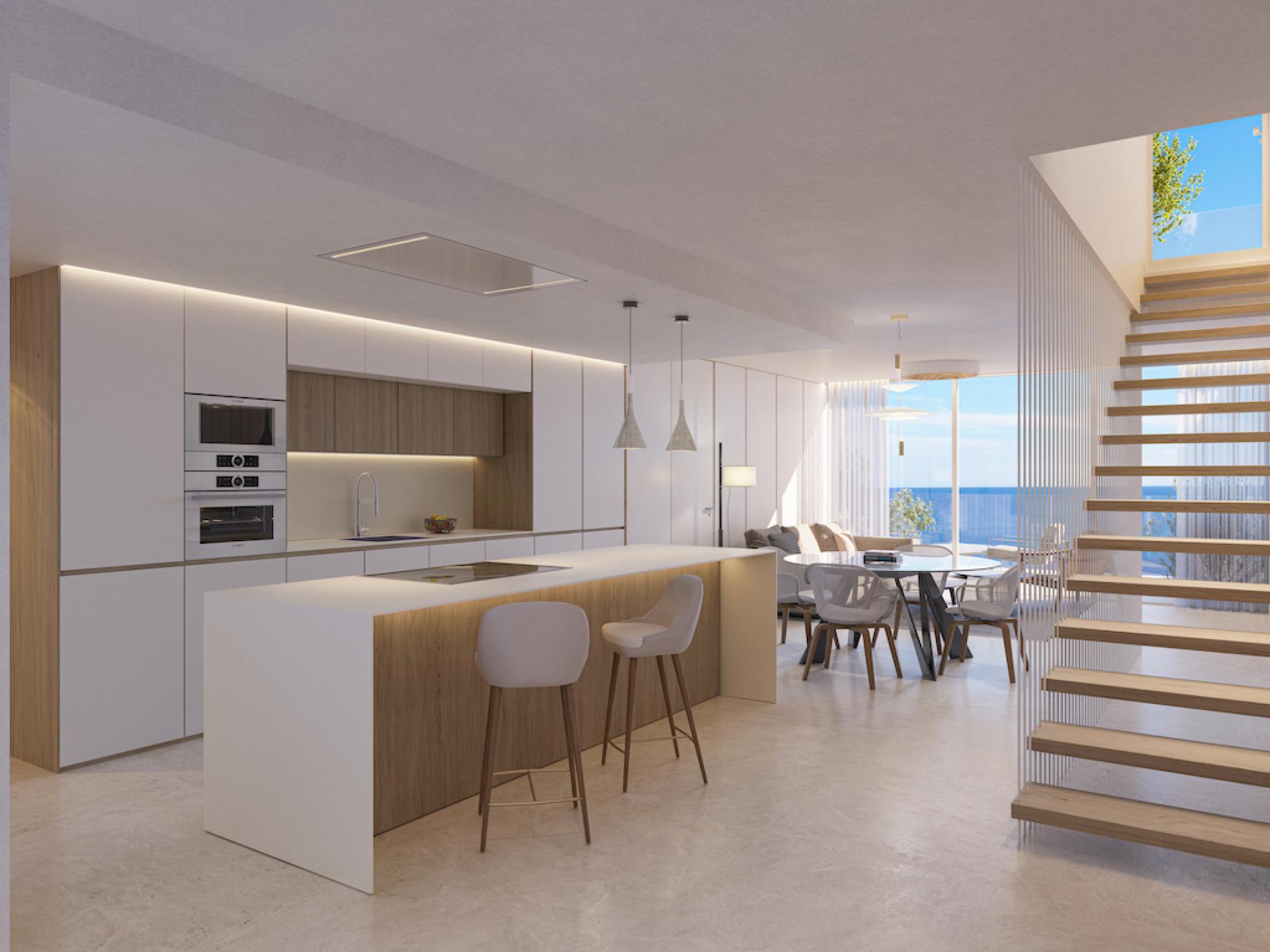 3 bedroom Apartments - solarium in La Mata in Medvilla Spanje