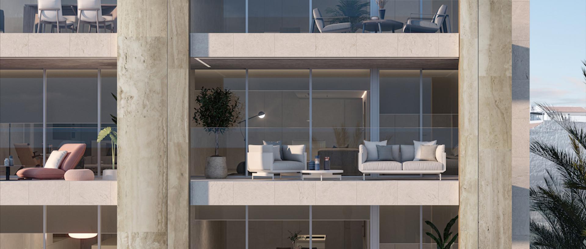 3 bedroom Apartments - solarium in La Mata in Medvilla Spanje
