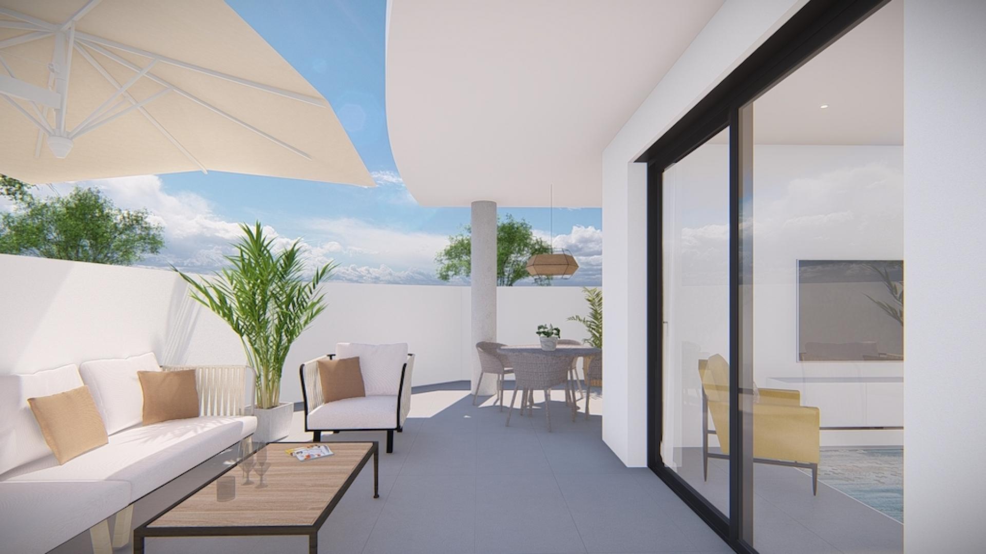 3 bedroom Apartment with terrace in Villajoyosa in Medvilla Spanje