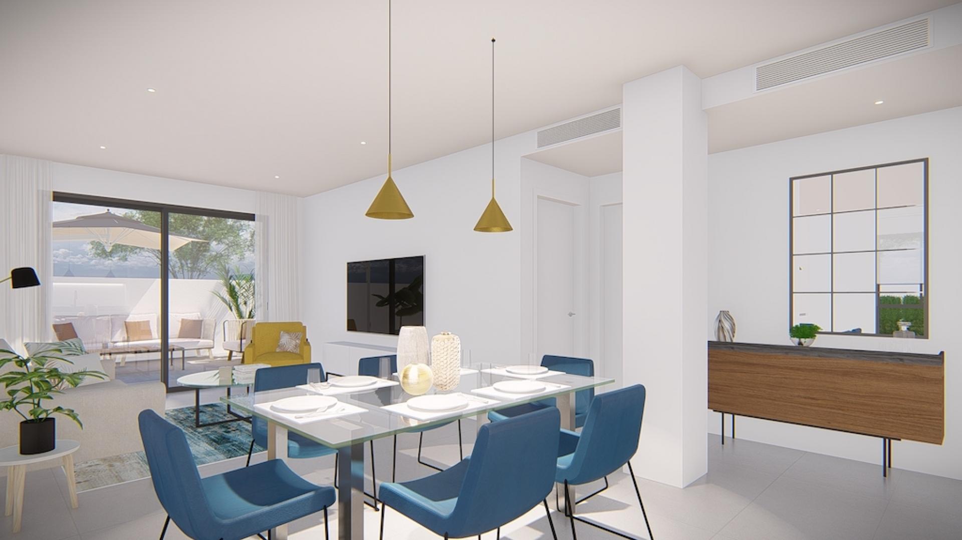 3 bedroom Apartment with terrace in Villajoyosa in Medvilla Spanje