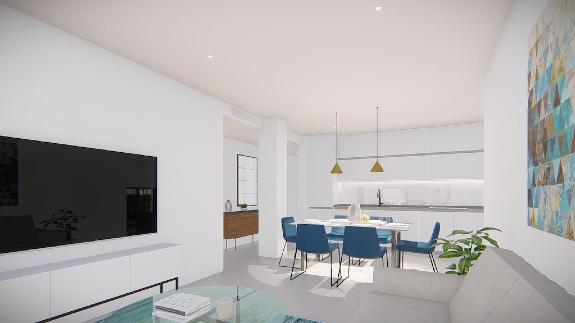 3 bedroom Apartment with terrace in Villajoyosa in Medvilla Spanje