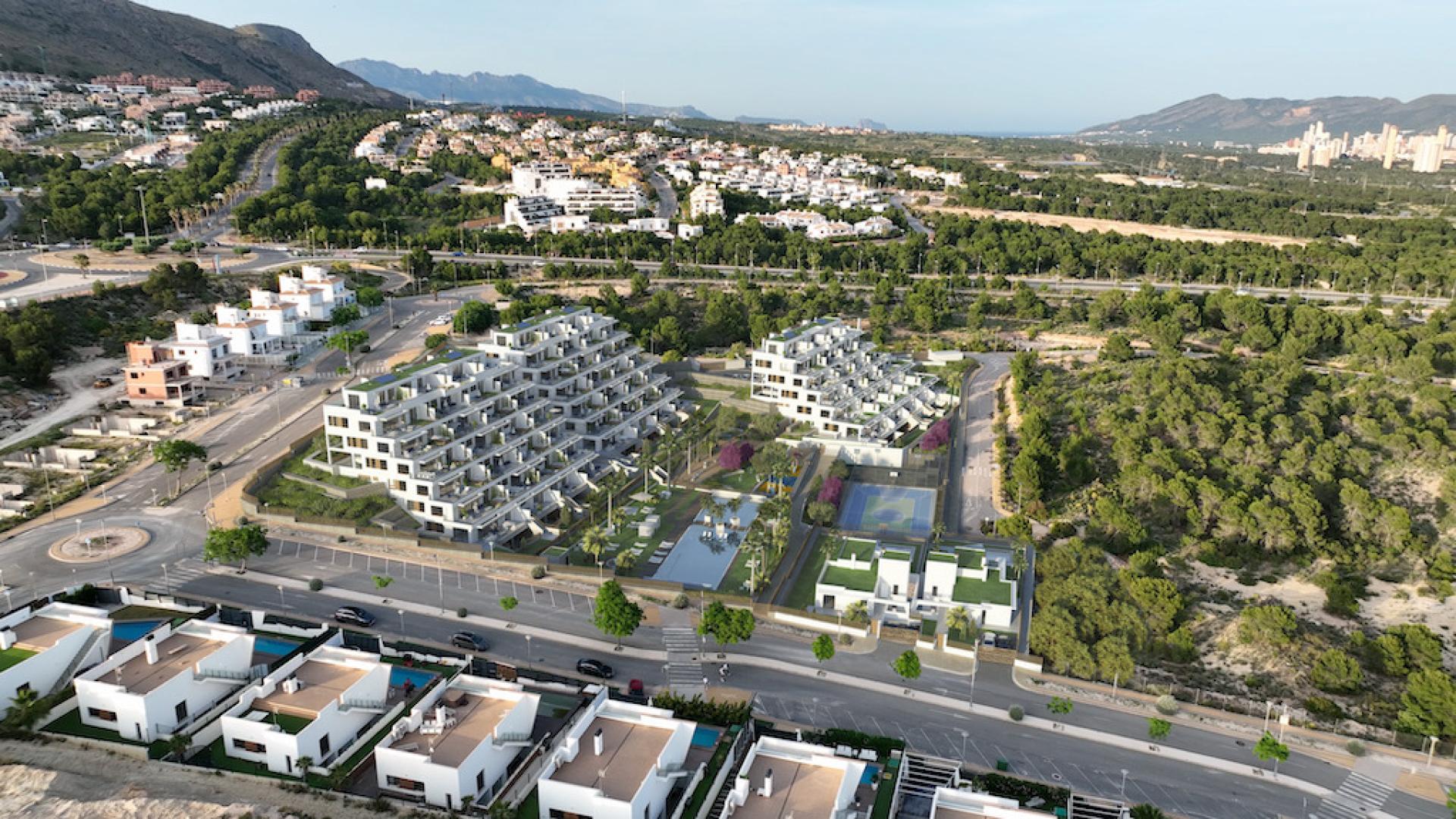 2 bedroom Duplex in Benidorm in Medvilla Spanje