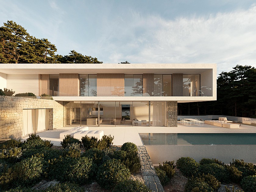 Beautiful luxury villa with sea views in Moraira