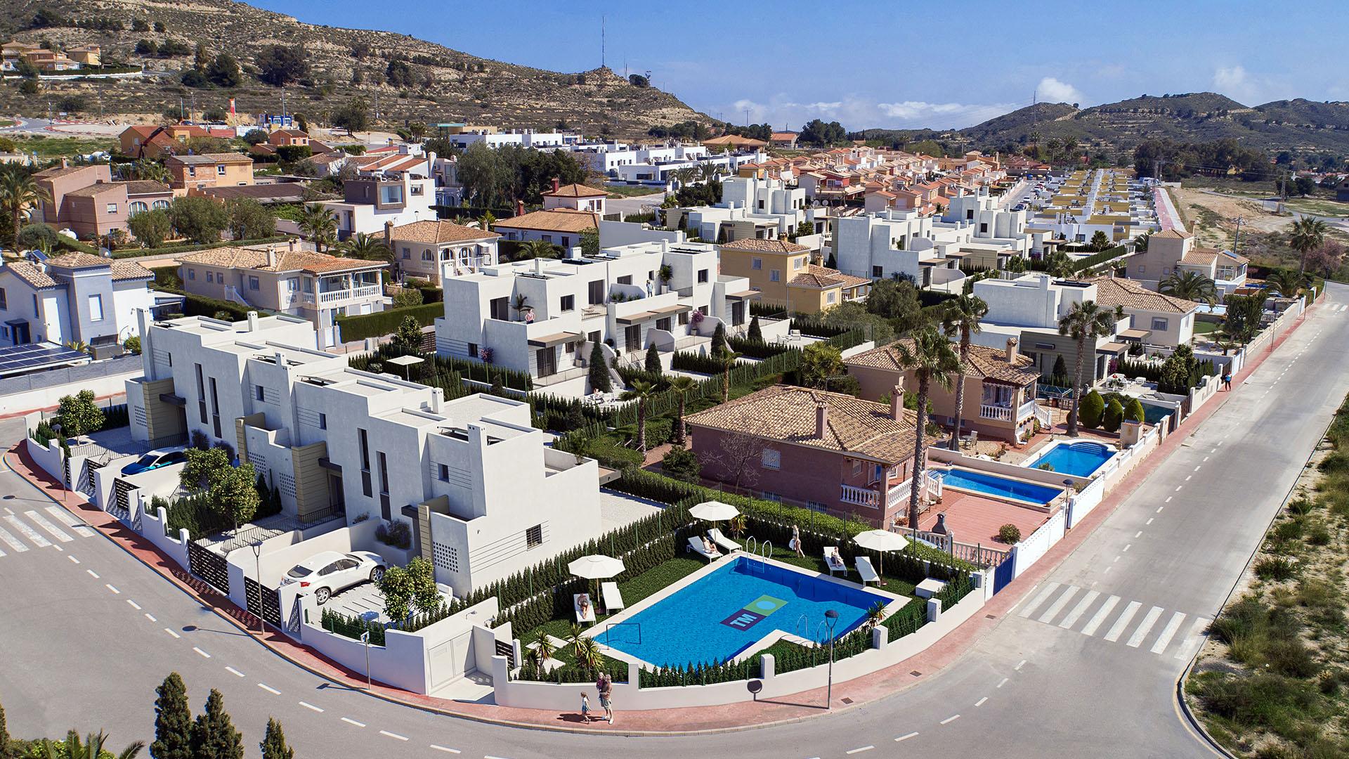 3 bedroom Terraced villa in Busot in Medvilla Spanje