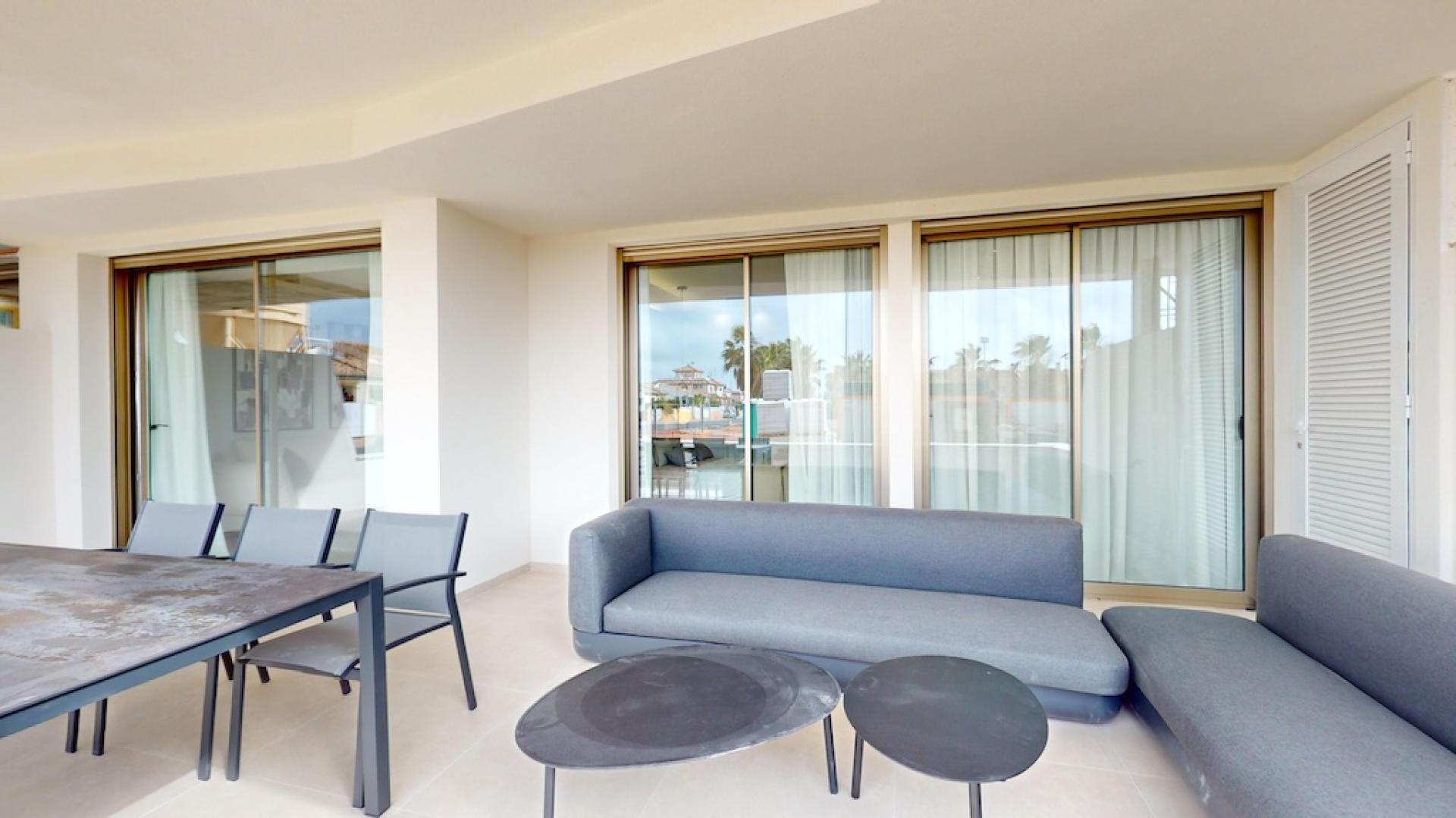 2 bedroom Apartments - solarium in Cabo Roig - Orihuela Costa in Medvilla Spanje