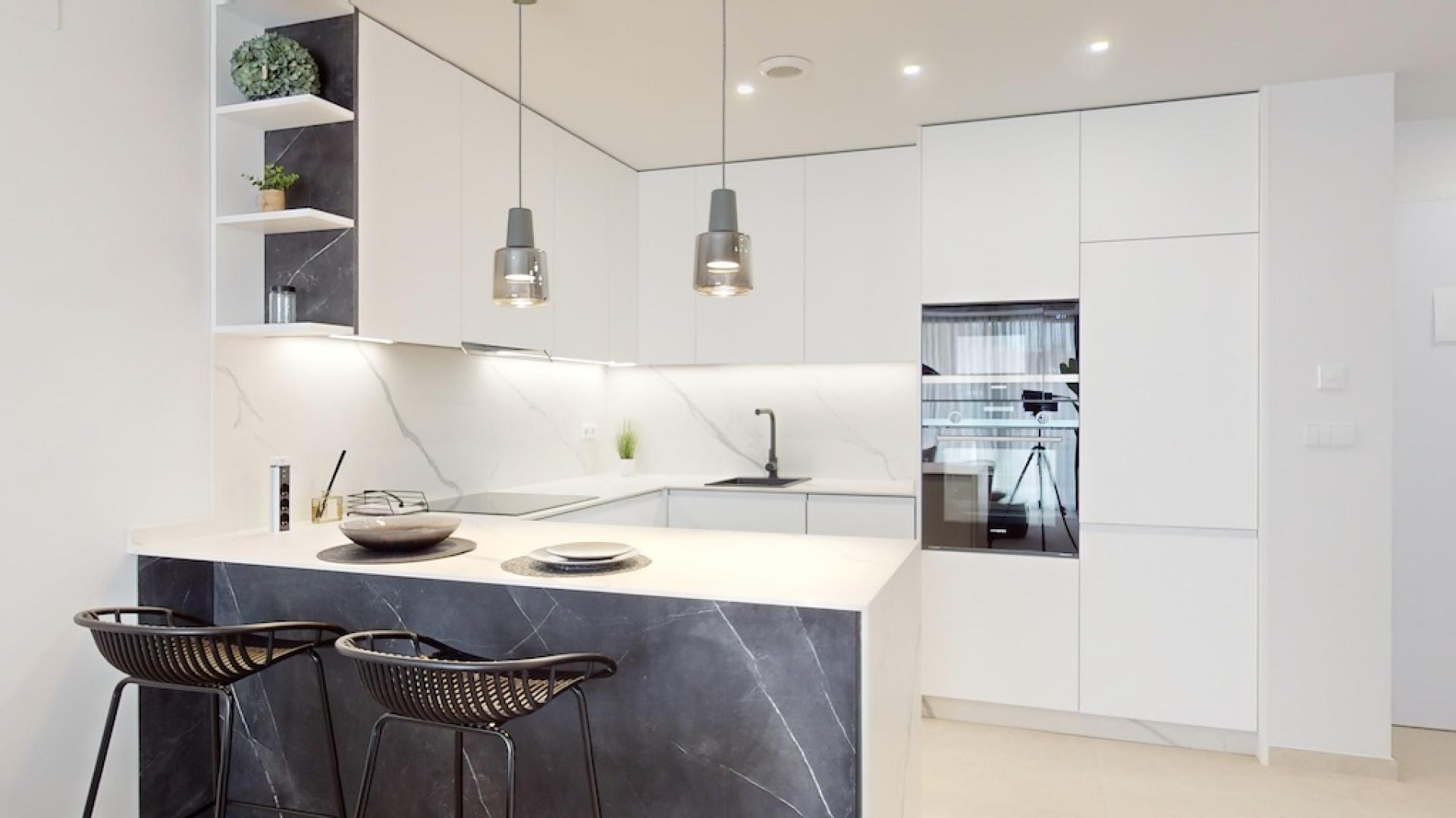 2 bedroom Apartments - solarium in Cabo Roig - Orihuela Costa in Medvilla Spanje