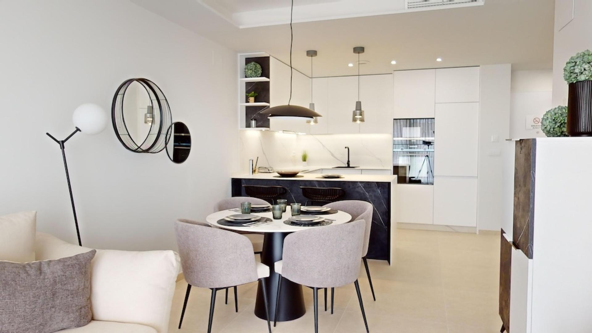 2 bedroom Apartments - solarium in Cabo Roig - Orihuela Costa in Medvilla Spanje
