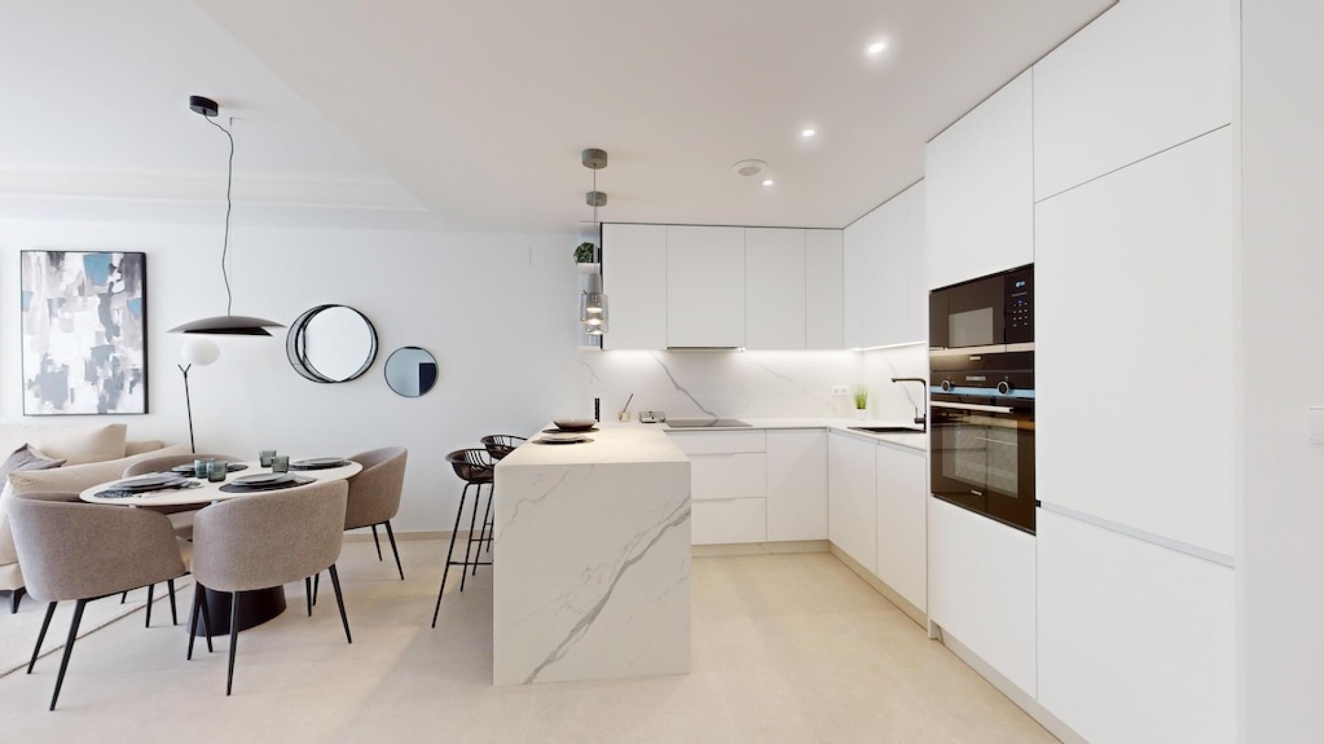 2 bedroom Apartments - solarium in Cabo Roig - Orihuela Costa in Medvilla Spanje