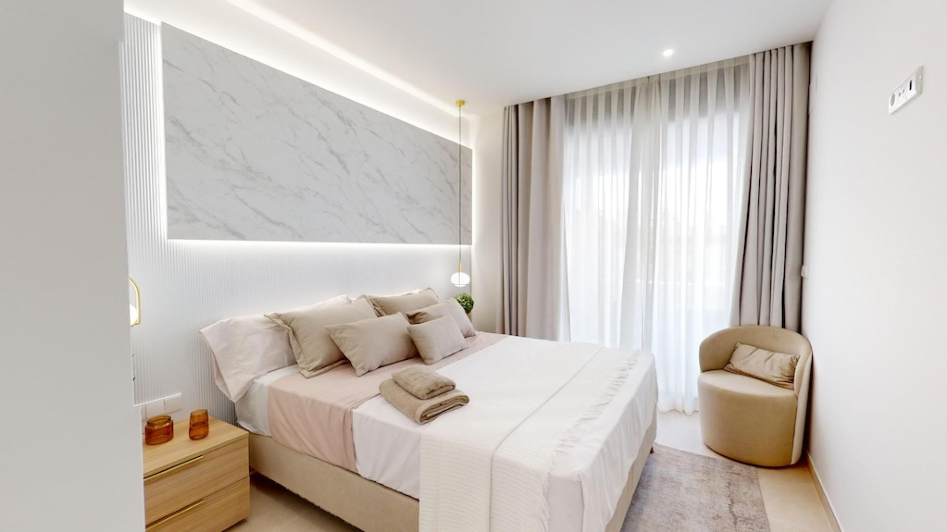 2 bedroom Apartments - solarium in Cabo Roig - Orihuela Costa in Medvilla Spanje