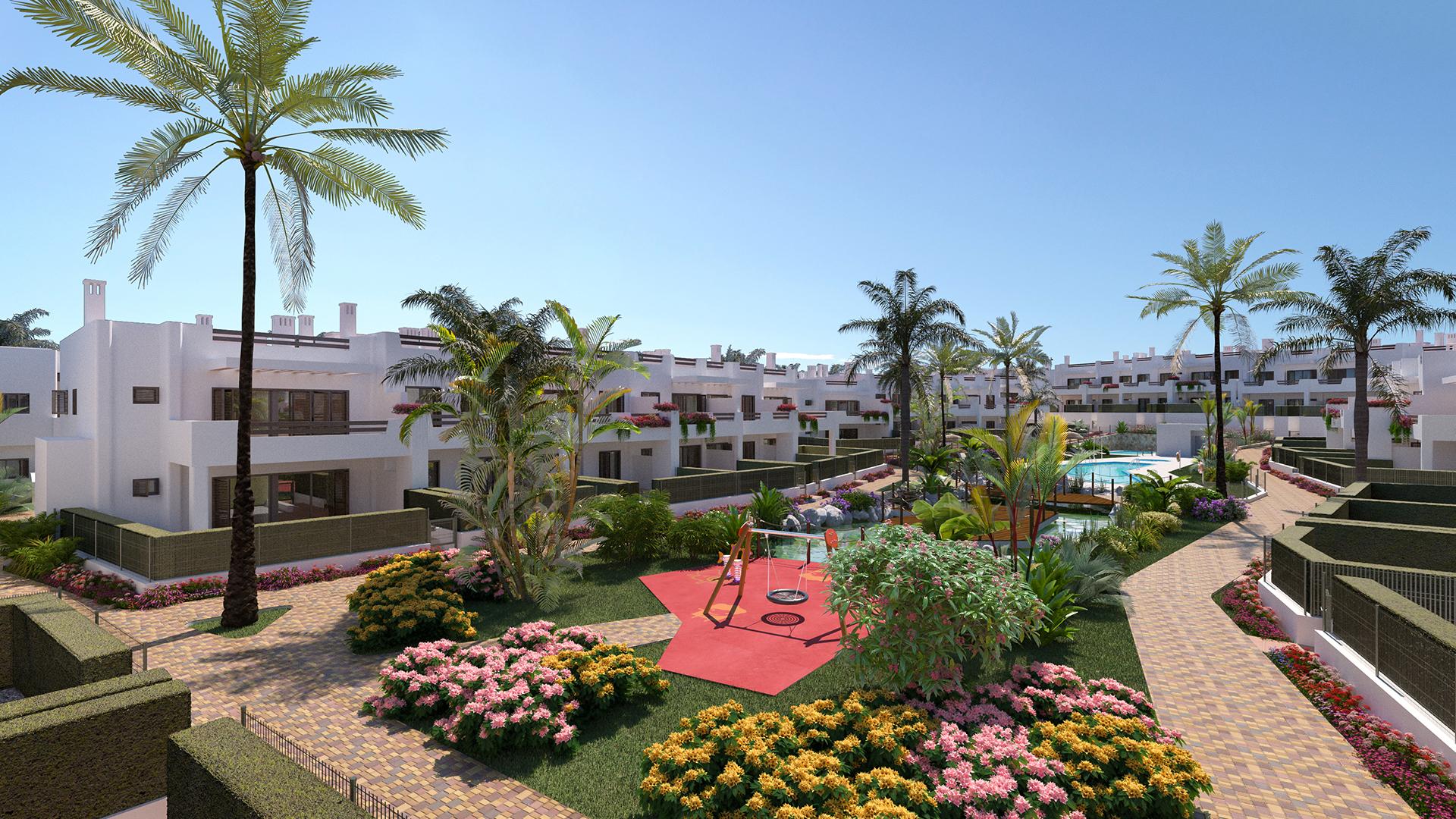 3 bedroom Apartment with garden in Mar de Pulpi in Medvilla Spanje