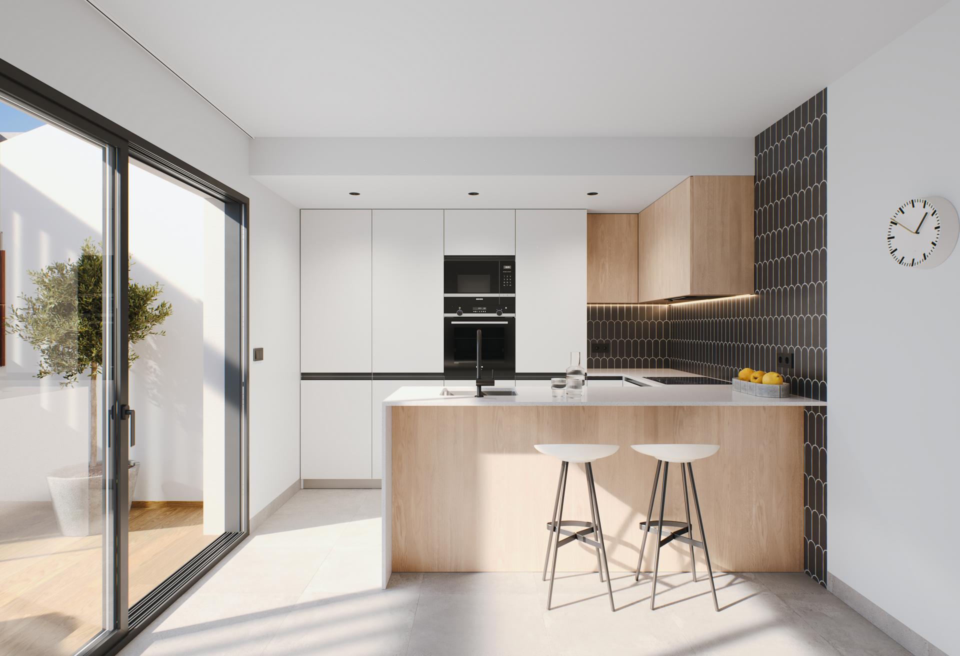 2 bedroom Apartment with garden in Pilar de la Horadada in Medvilla Spanje