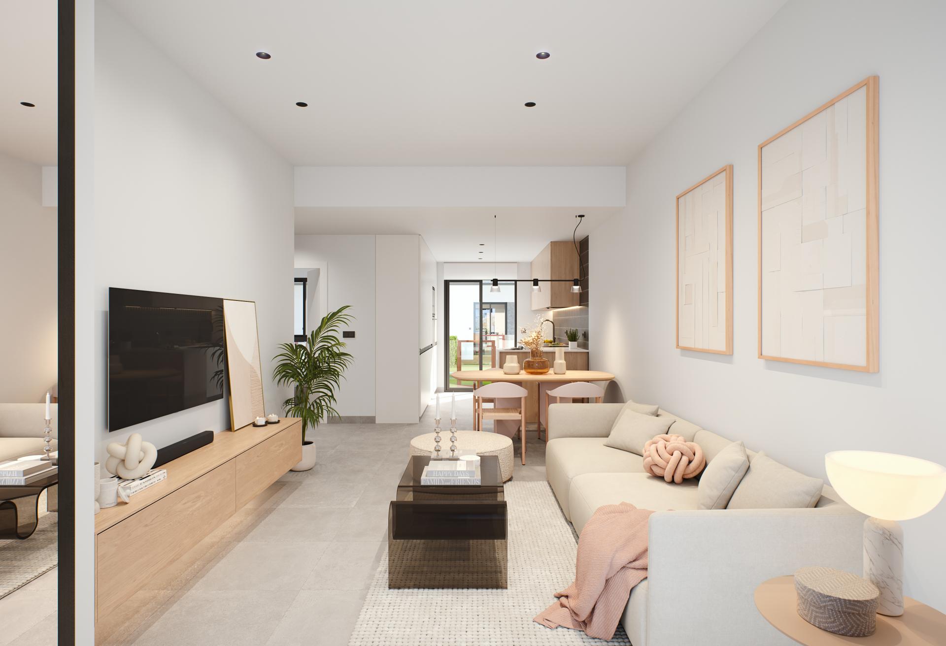 2 bedroom Apartment with garden in Pilar de la Horadada in Medvilla Spanje
