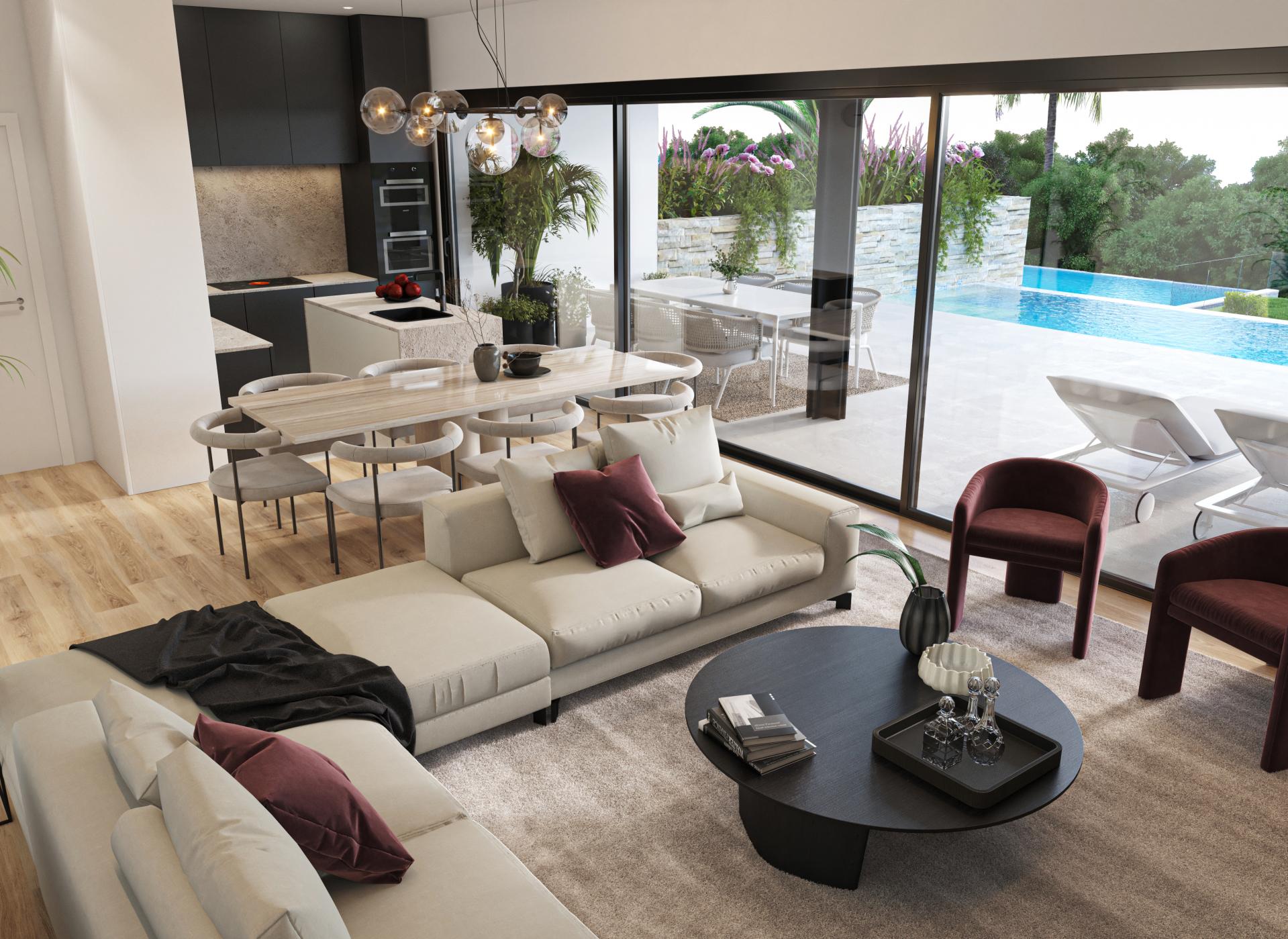 3 bedroom Apartments - solarium in Las Colinas Golf in Medvilla Spanje